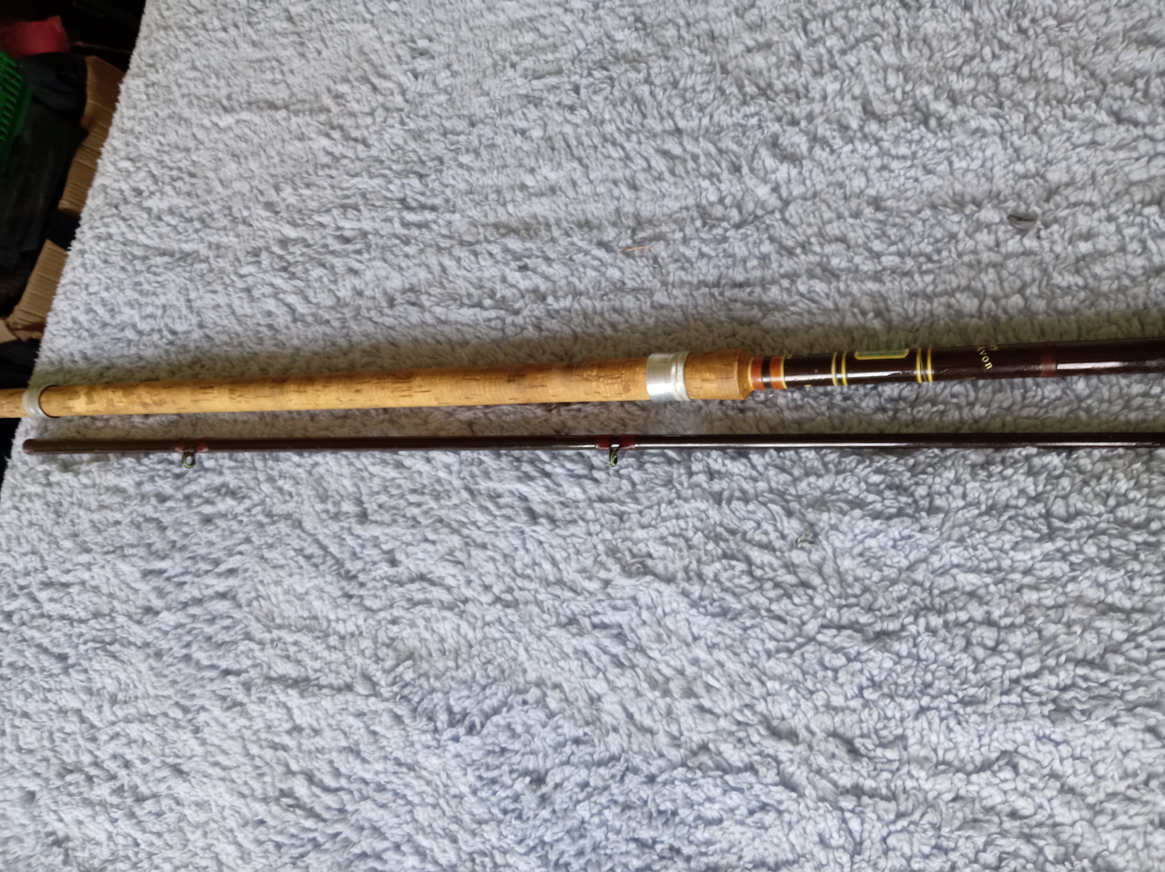Vintage Webley & Scott 10'6" Super Avon Fishing Rod - Superb Condition