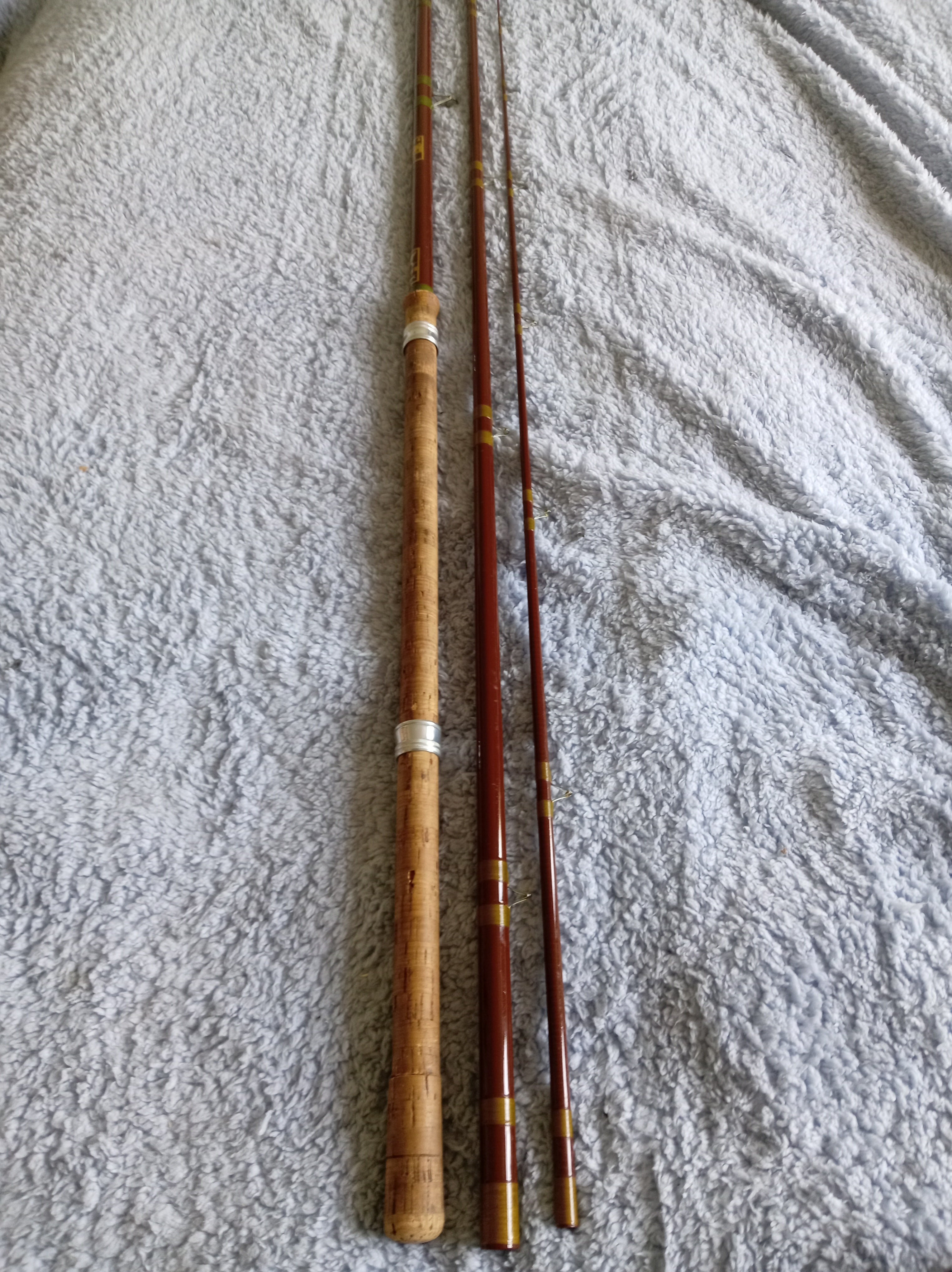 Bruce and Walker 12L Flyer Compound Taper 12’ Match Rod - Handbuilt British