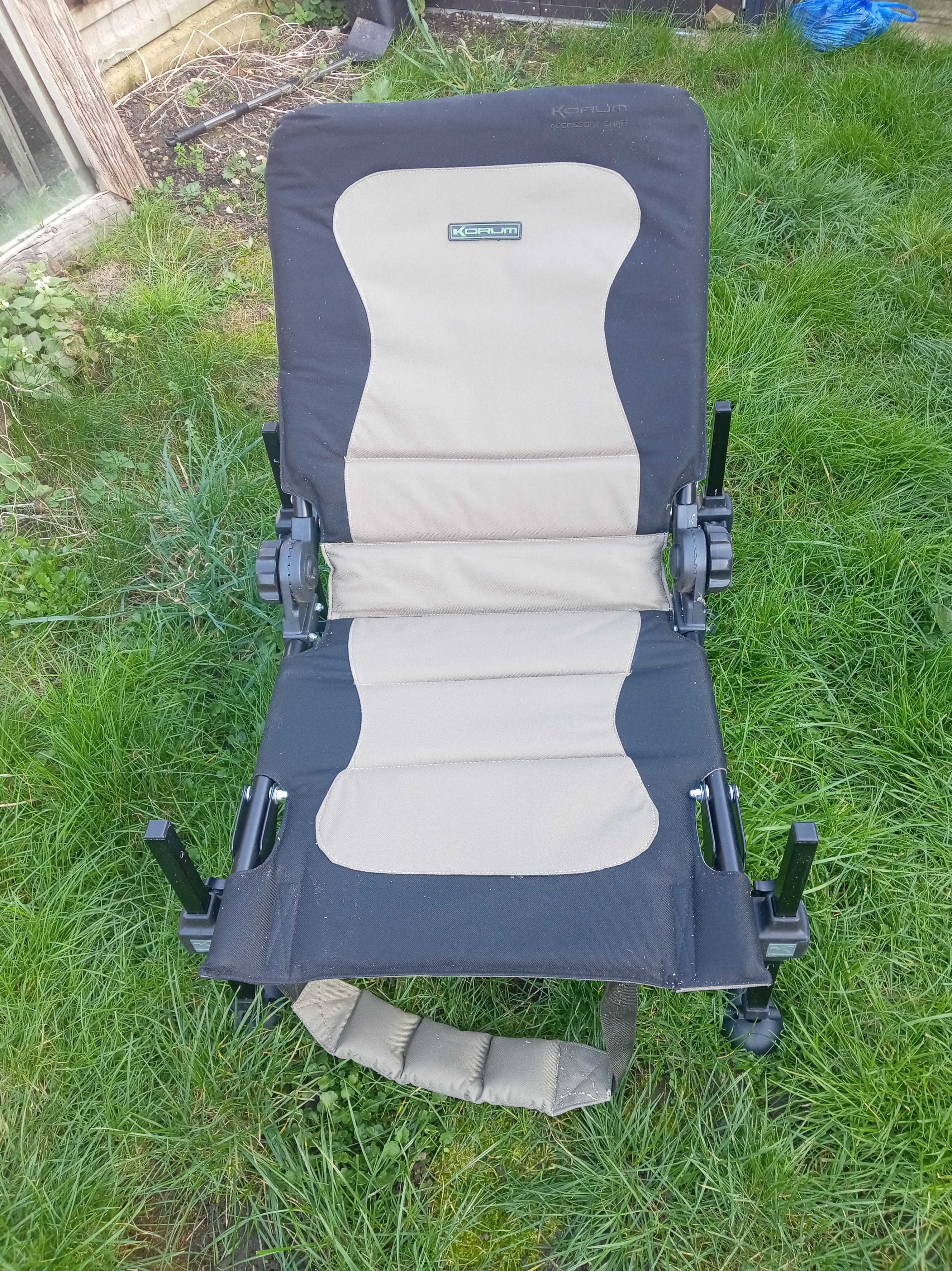 Korum Accessory Chair - Customisable Lightweight Fishing Chair - Superb Condition