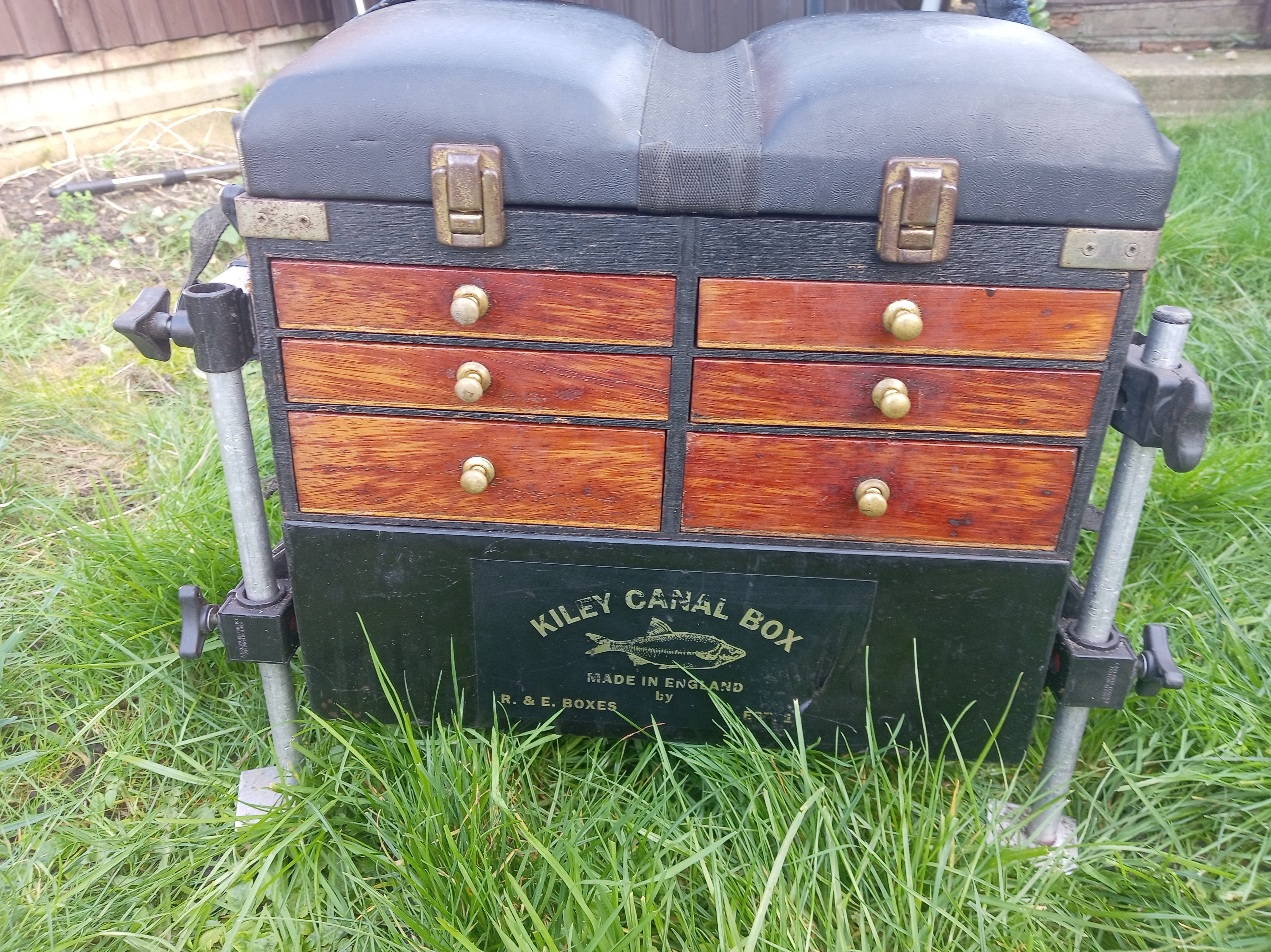 Kiley Canal Box 7-Drawer Fishing Seat Box | Used | Fenland Tackle Exchange