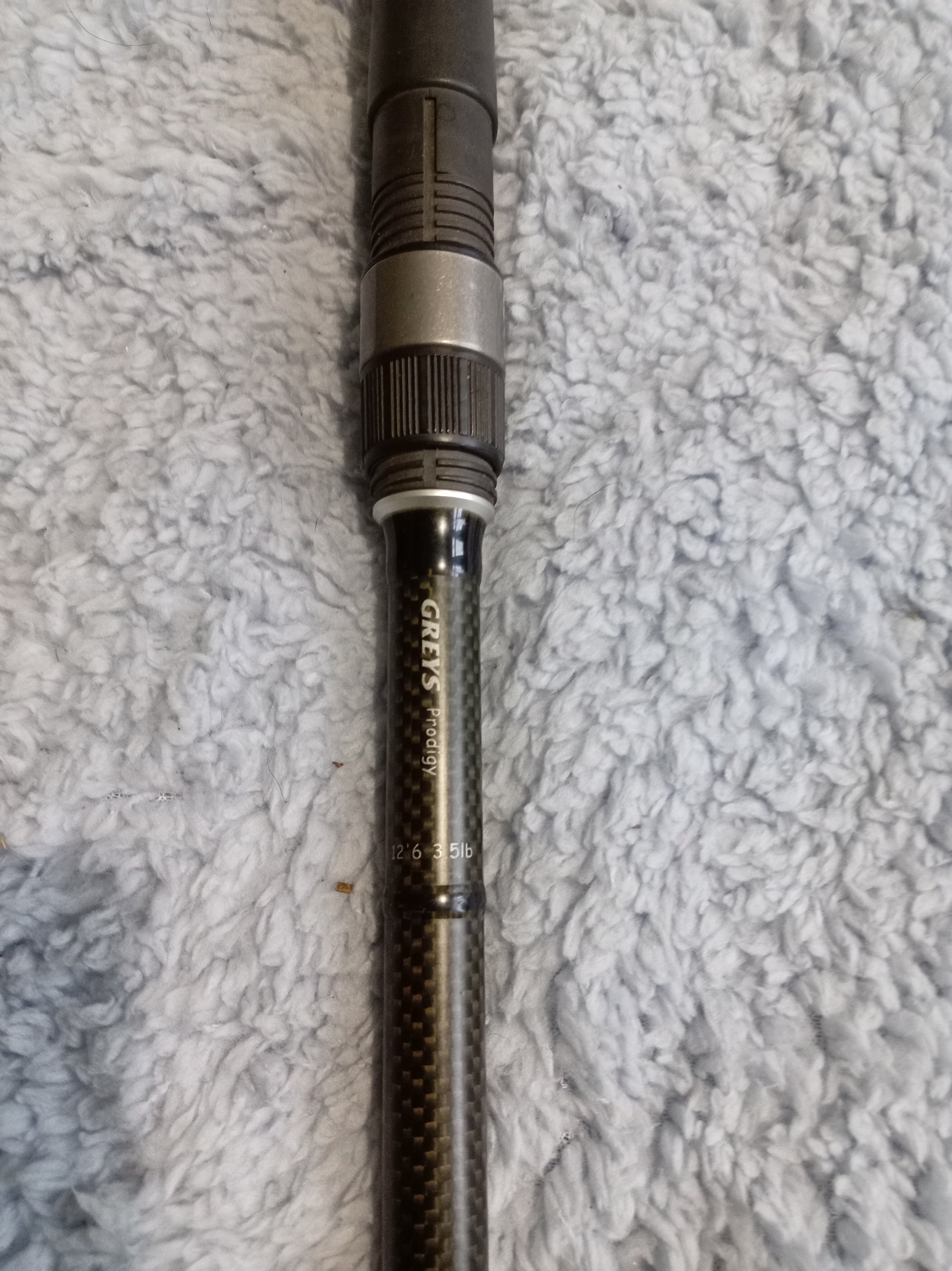 Greys Prodigy 12ft 6in Carp Rod - 3.5lb TC - Very Good Used Condition