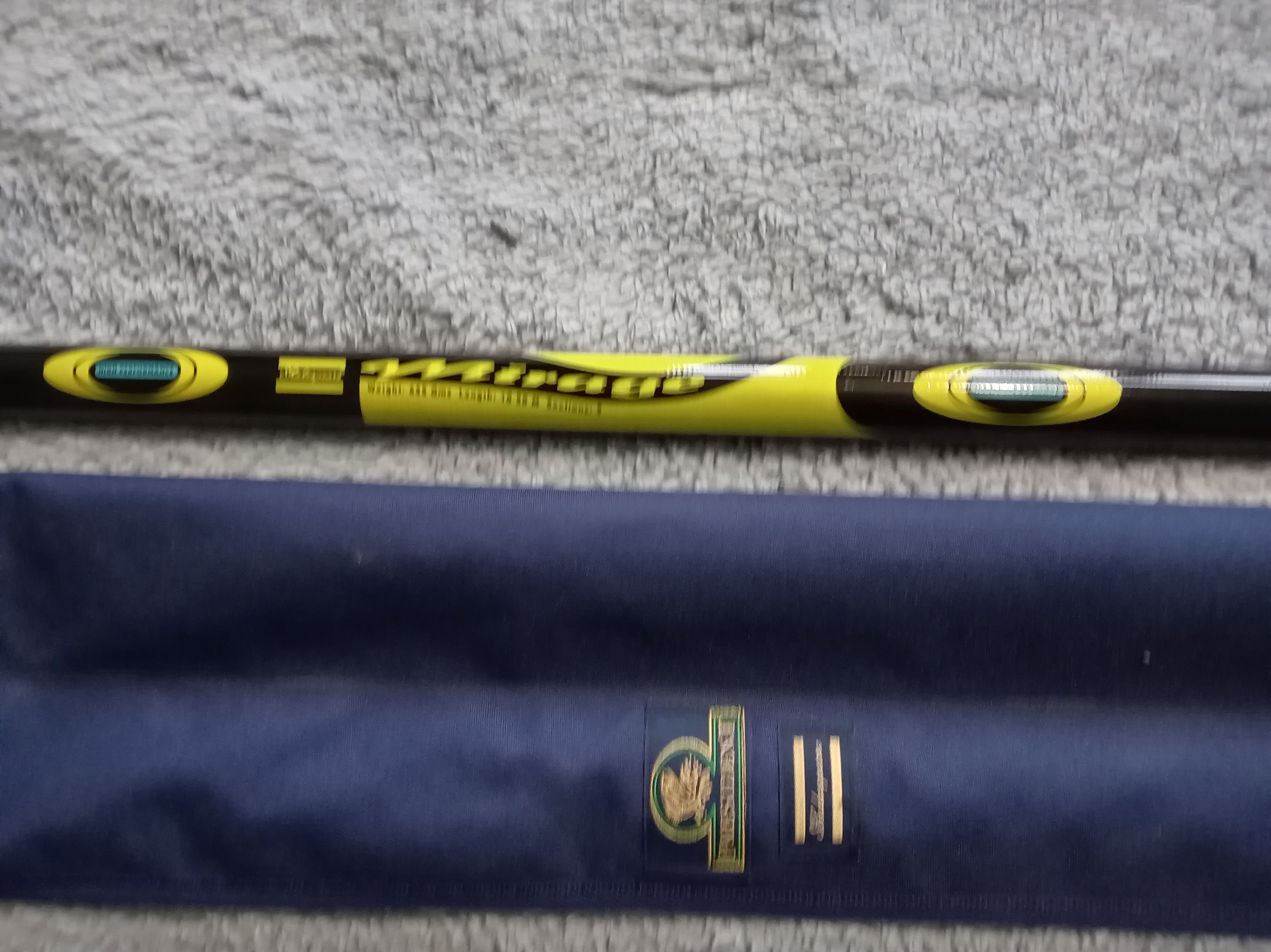 Shakespeare President 10.5m Pole - UNUSED - Inc 2 Spare Power Top Kits - Carbon