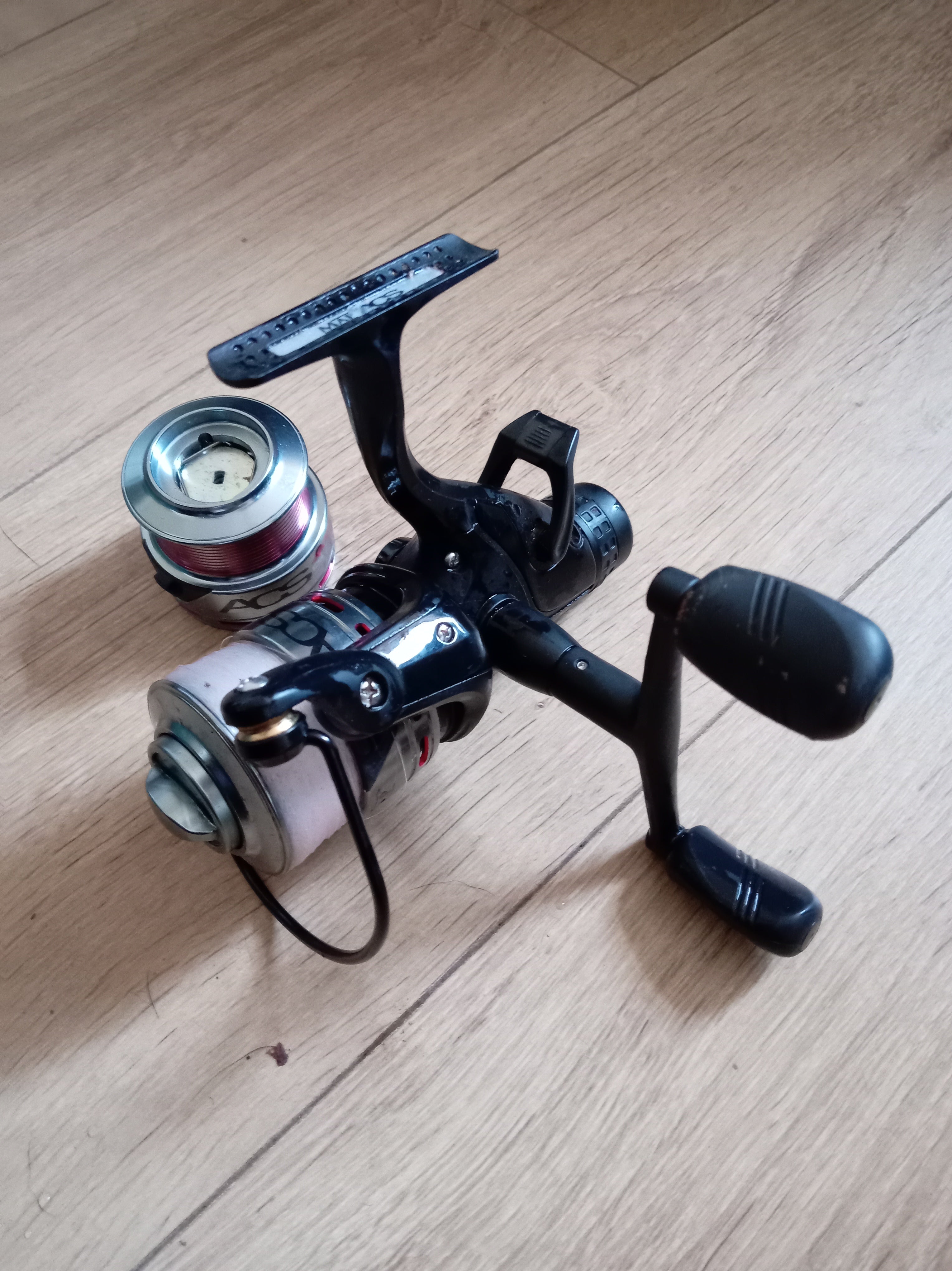 MAP Carptek ACS 4000 FS Reel - Carp Barbel Specimen Runner Reel + Spare Spool