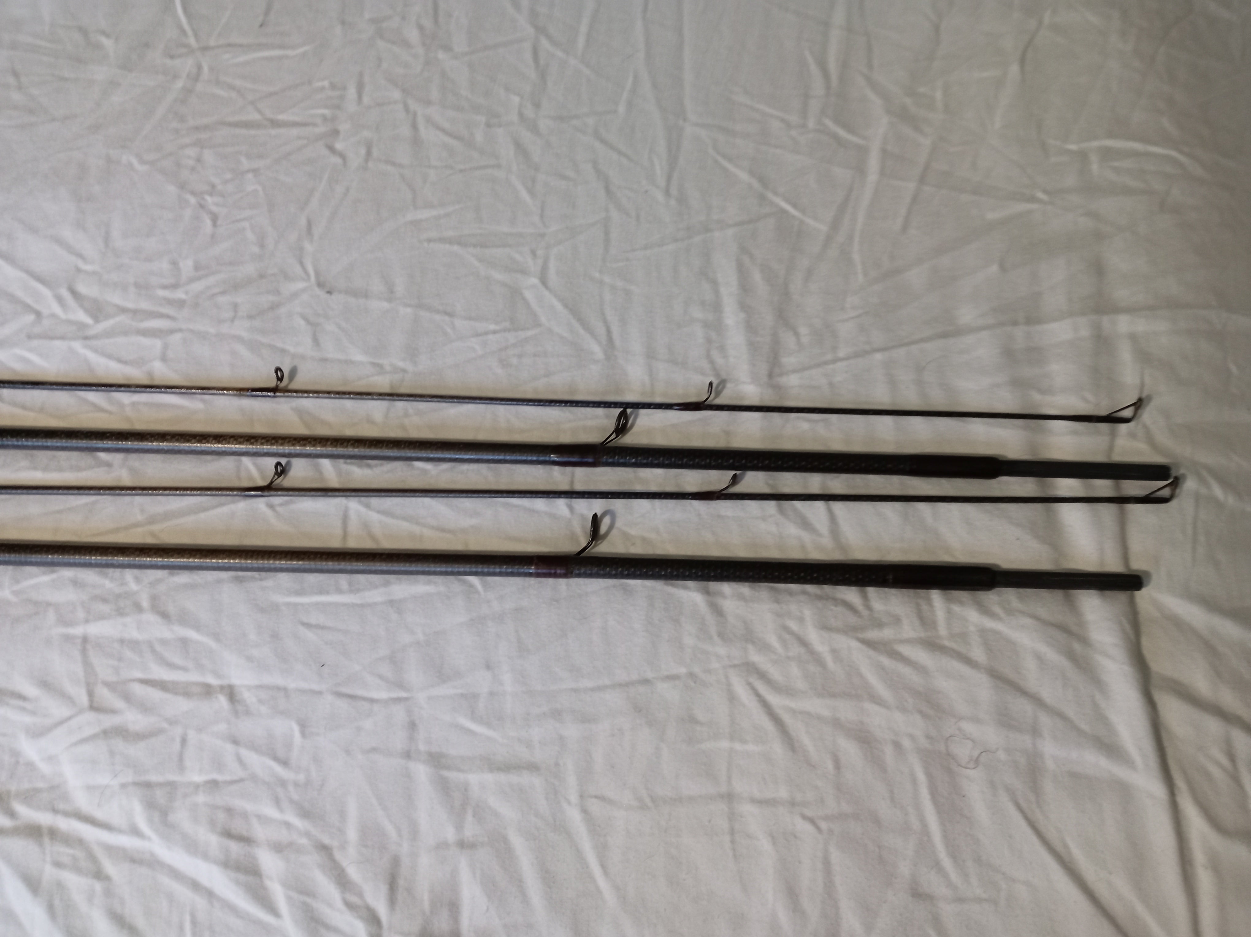 Pair of North Western Kevlite Tench Specialist Rods | 12ft | 1.25lb | Rare Matching Set