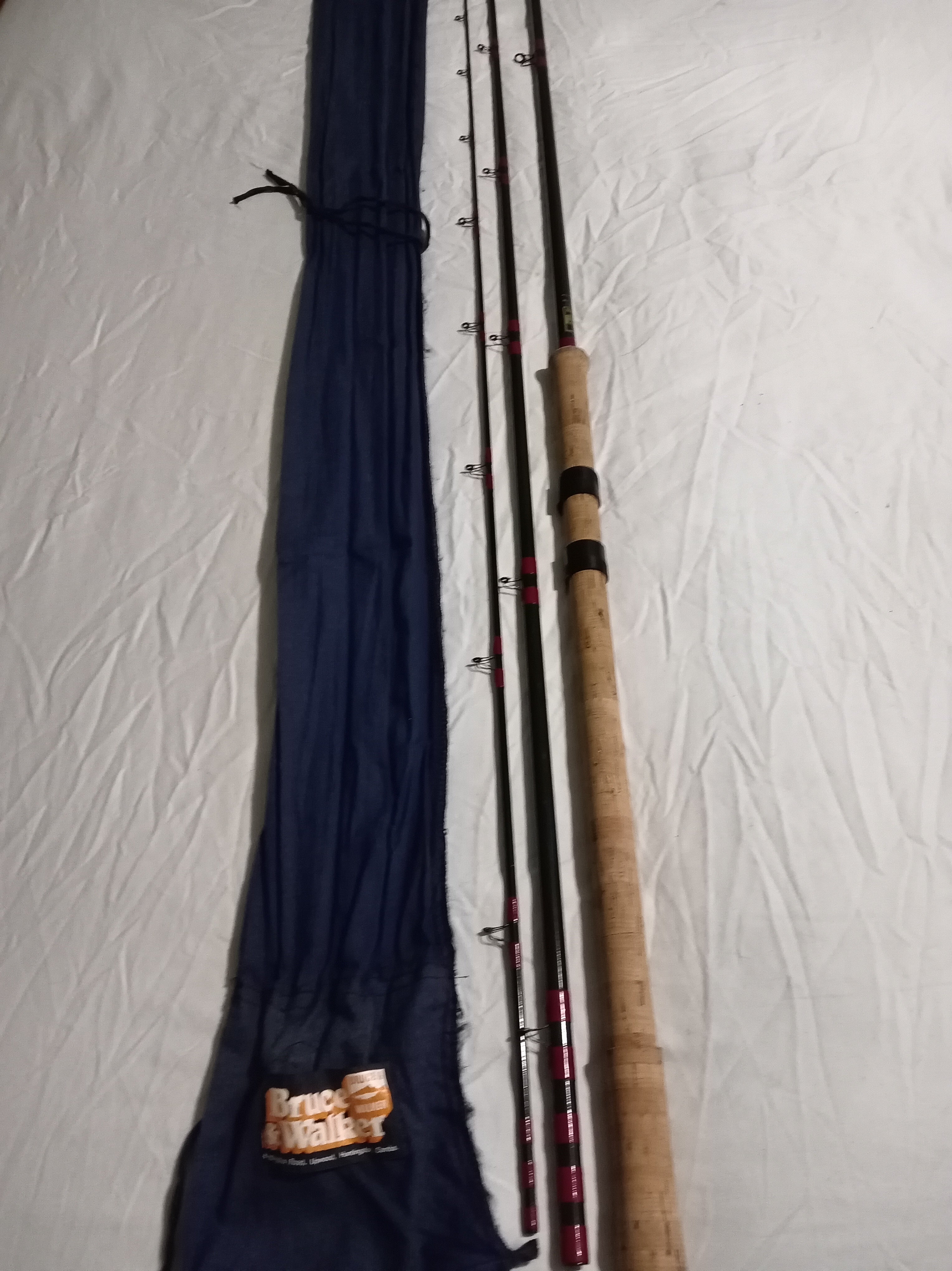 Bruce & Walker 13’ Boron Green Dragon Match Rod | Hand Built | Excellent Condition
