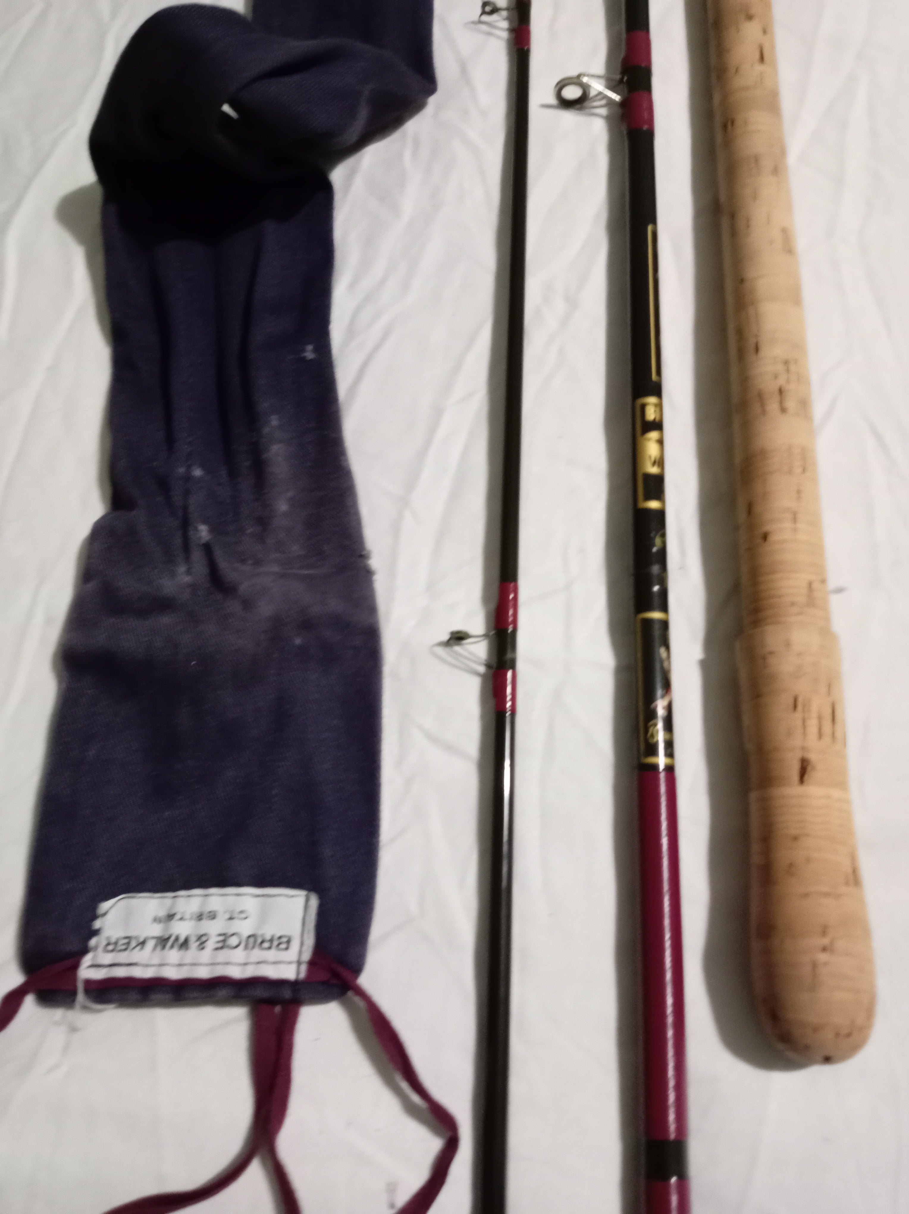 Bruce & Walker 12ft Carbon Avon Rod | Hand-Built | Superb Condition