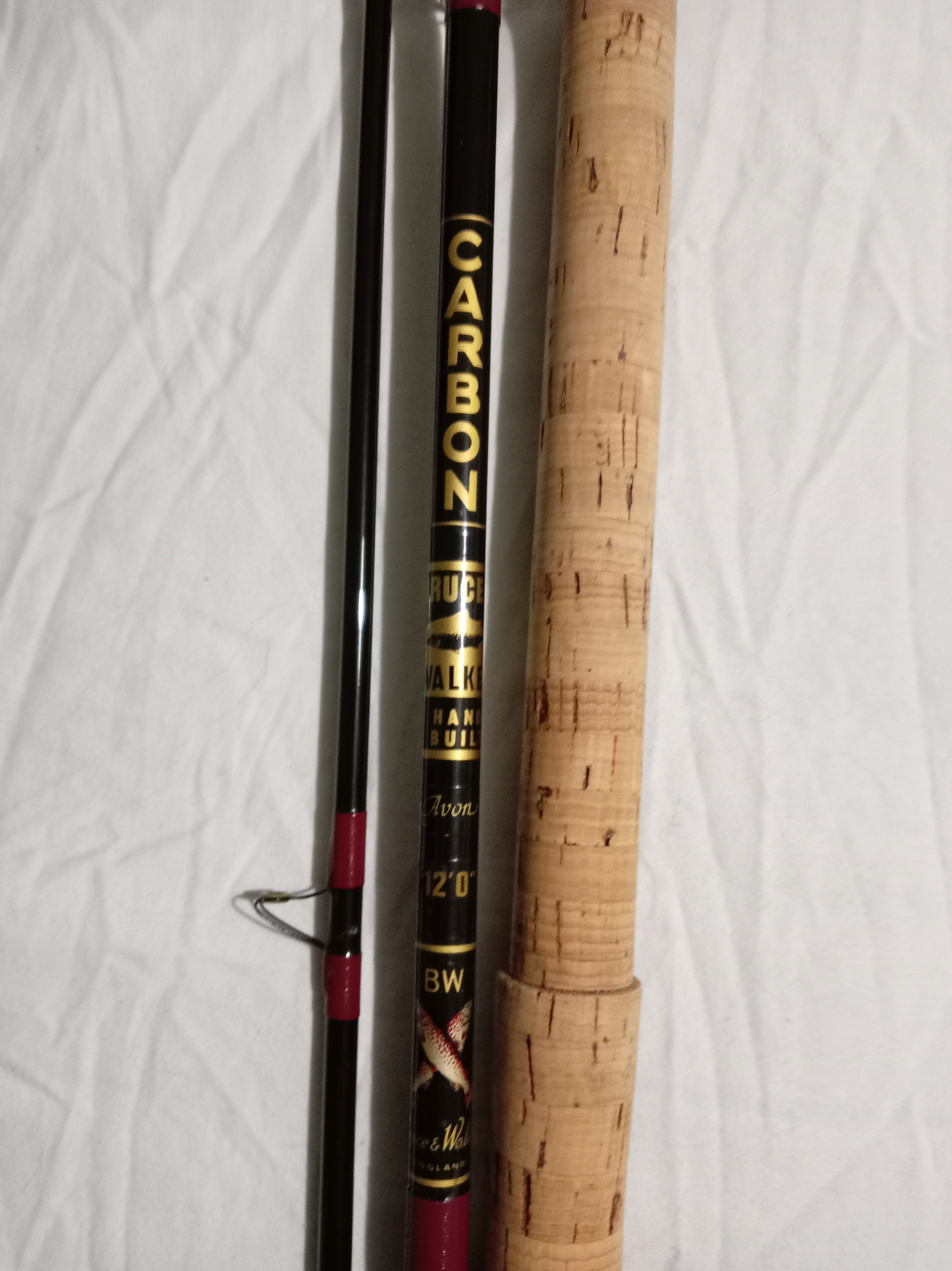 Bruce & Walker 12ft Carbon Avon Rod | Hand-Built | Superb Condition