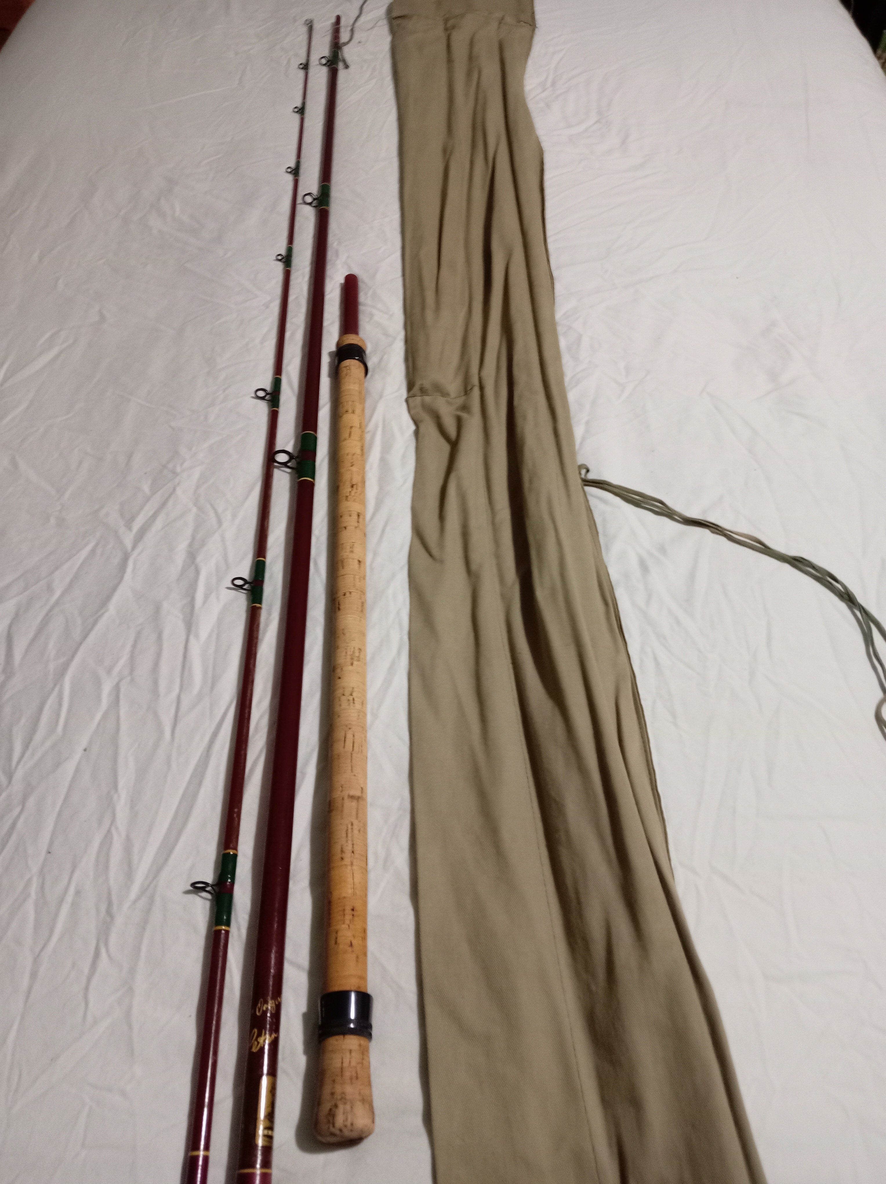 VINTAGE MARCO "Original" PETER STONE LEGER ROD – Excellent Condition + Original Bag