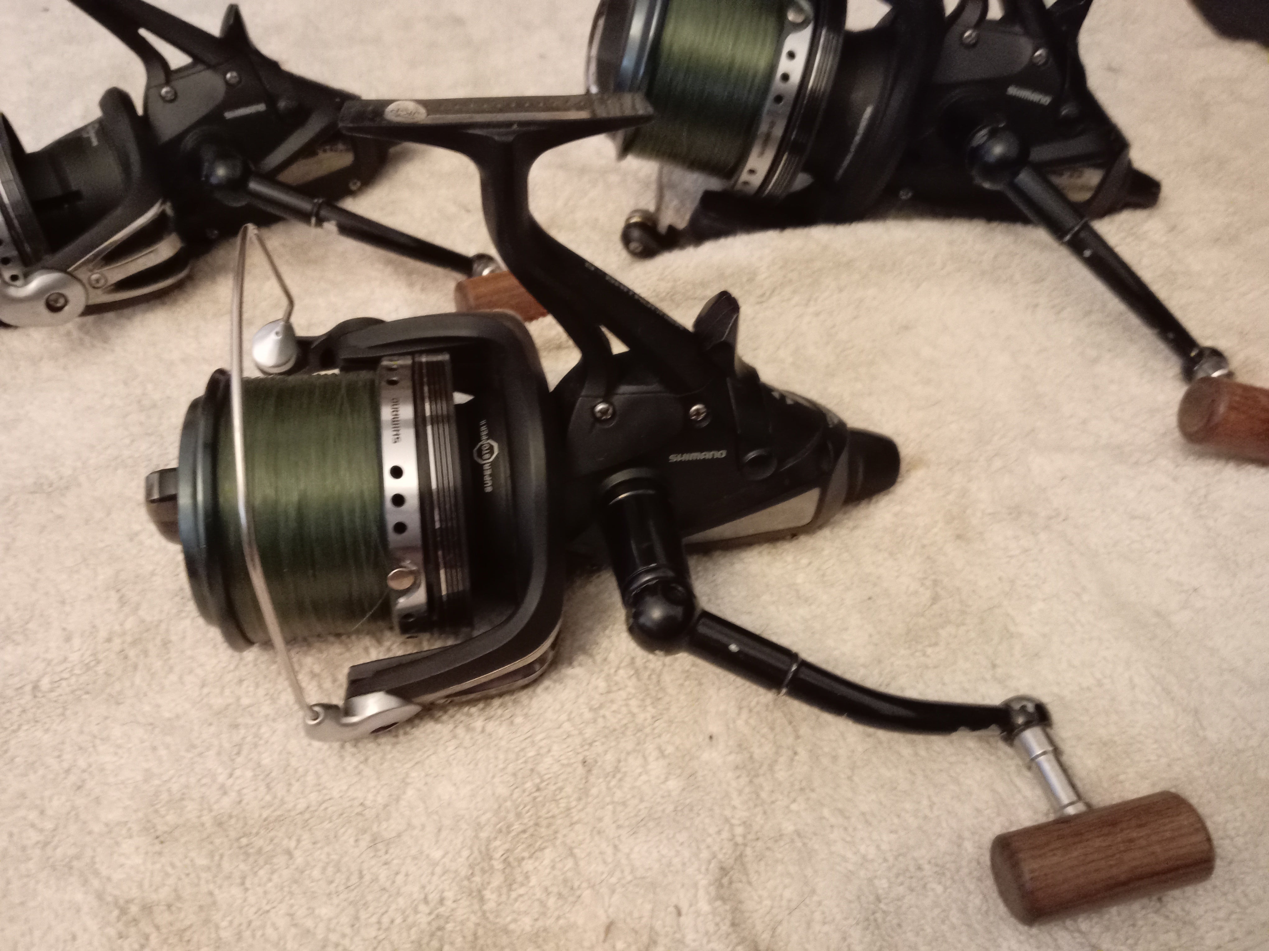 3 x Shimano Big Baitrunner XT-A Longcast Reels - Used - Fully Functional