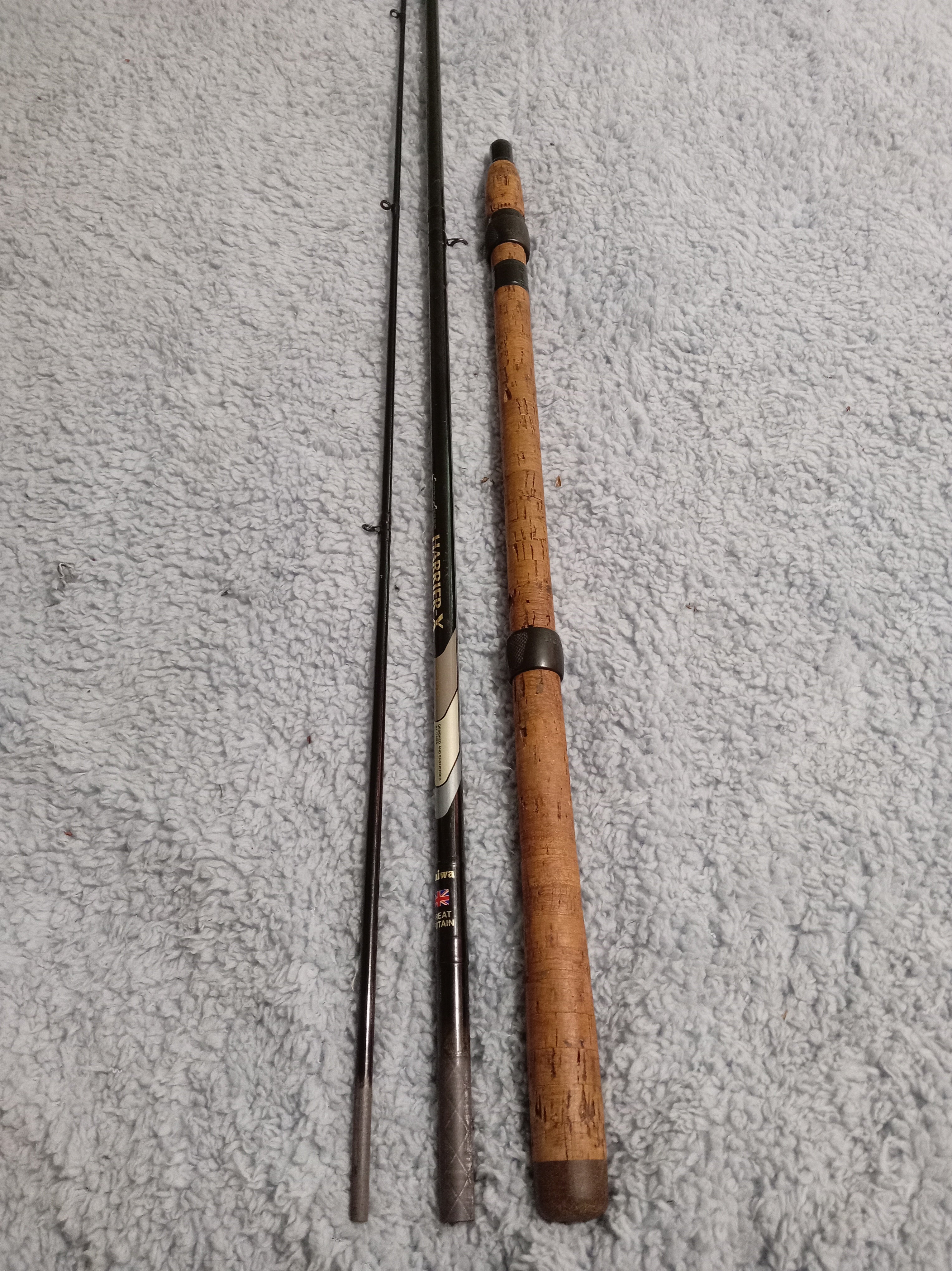 Daiwa Harrier-X Match 11ft Quiver Rod - UK Made - 11’ Ledgering Rod + Bag