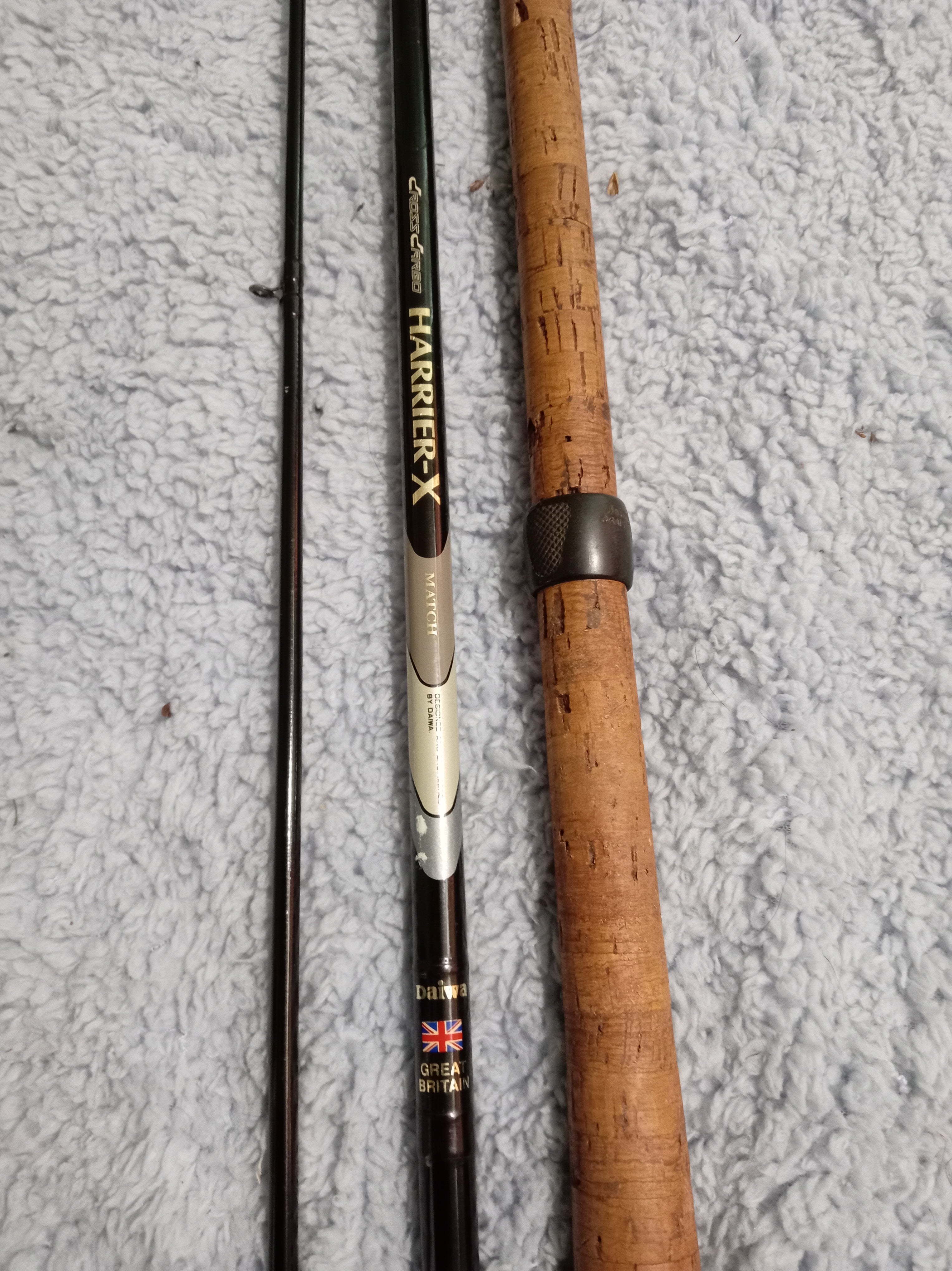 Daiwa Harrier-X Match 11ft Quiver Rod - UK Made - 11’ Ledgering Rod + Bag