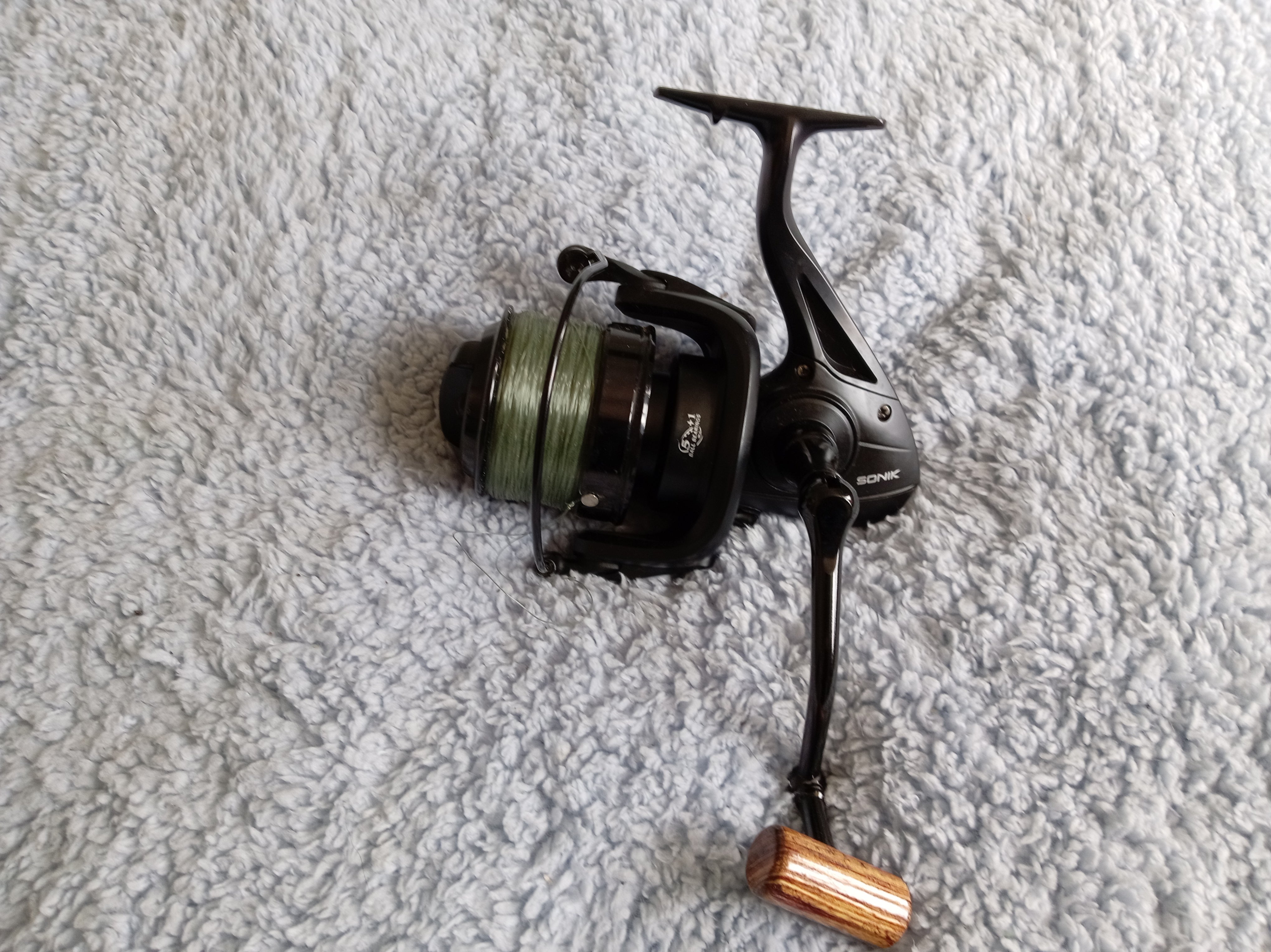 Set of 3 Sonik VaderX Carp Reels | Black Big Pit | Very Good Condition