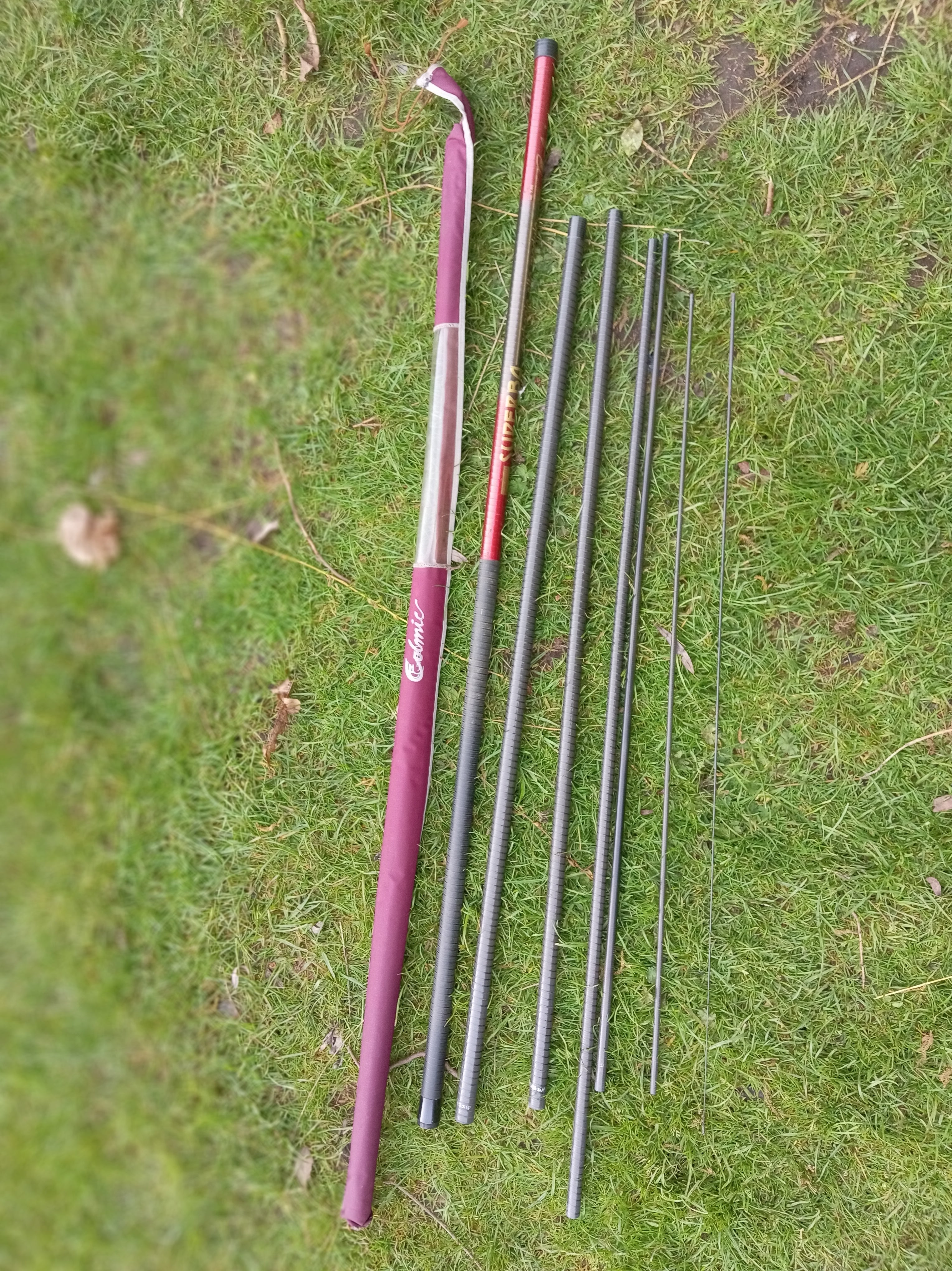 Colmic Superba 7m Whip - High Modulus Carbon Pole - Excellent Condition + Bag
