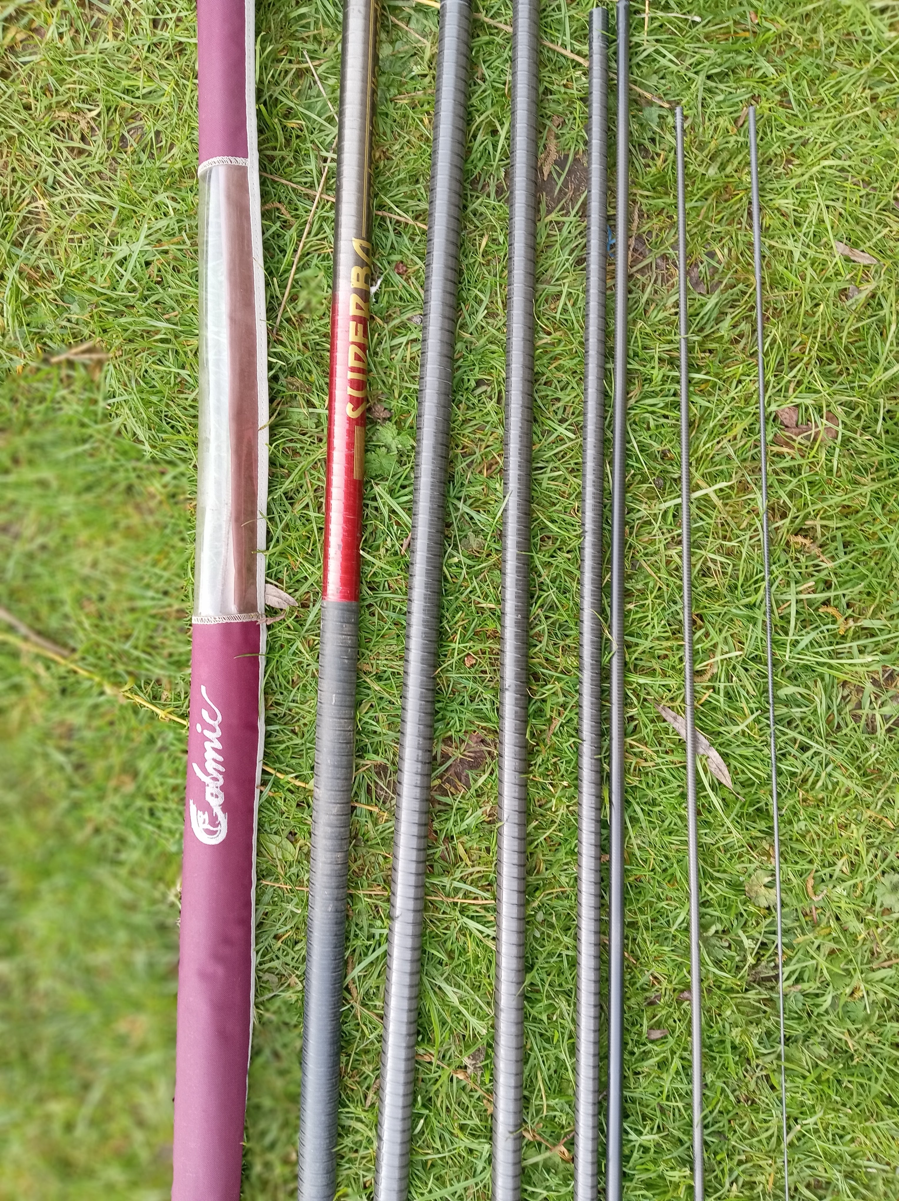 Colmic Superba 7m Whip - High Modulus Carbon Pole - Excellent Condition + Bag