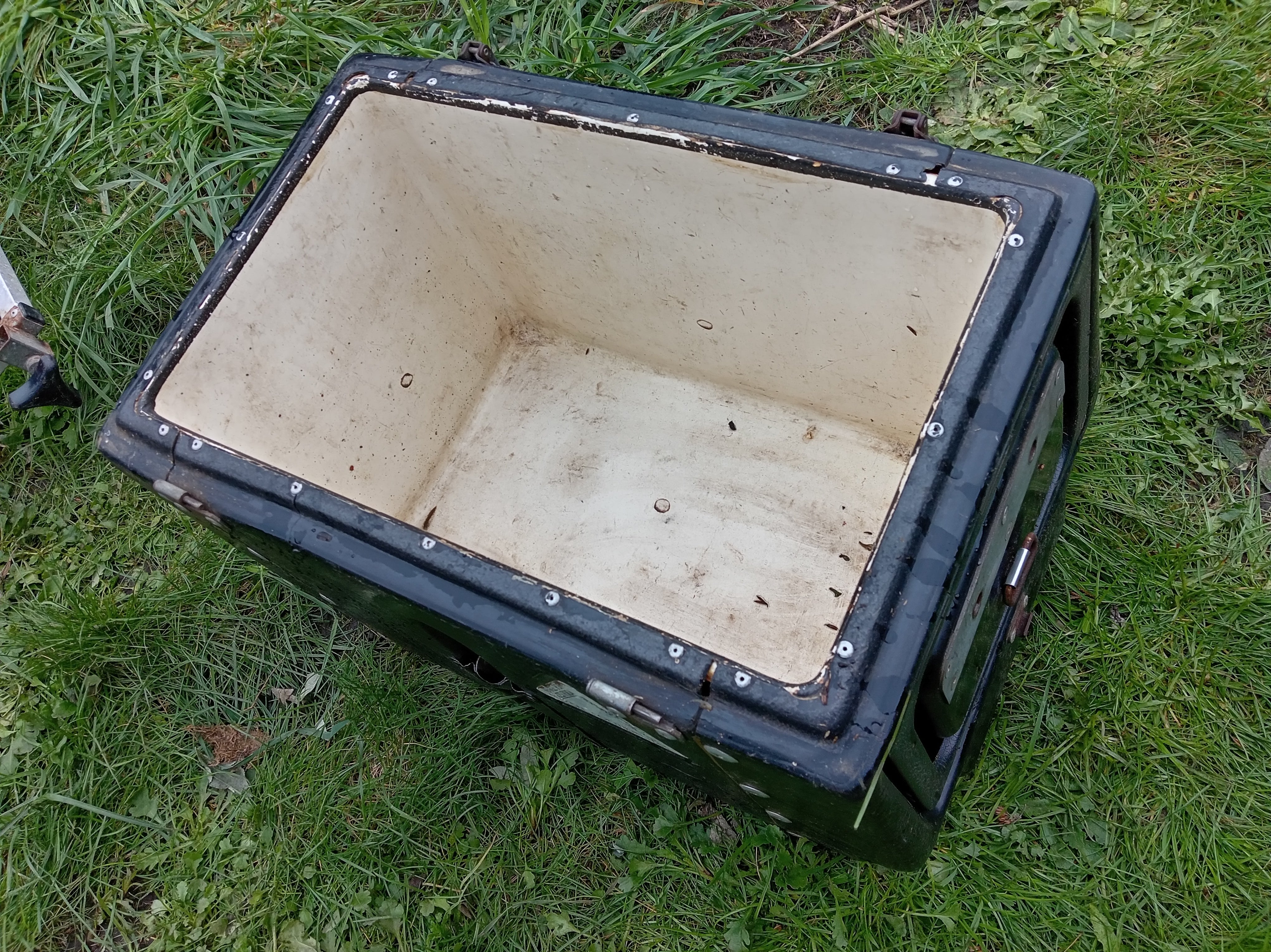 AS1 Burgundy Seat Box Replacement Base Unit | Spare Part | Pre-Owned