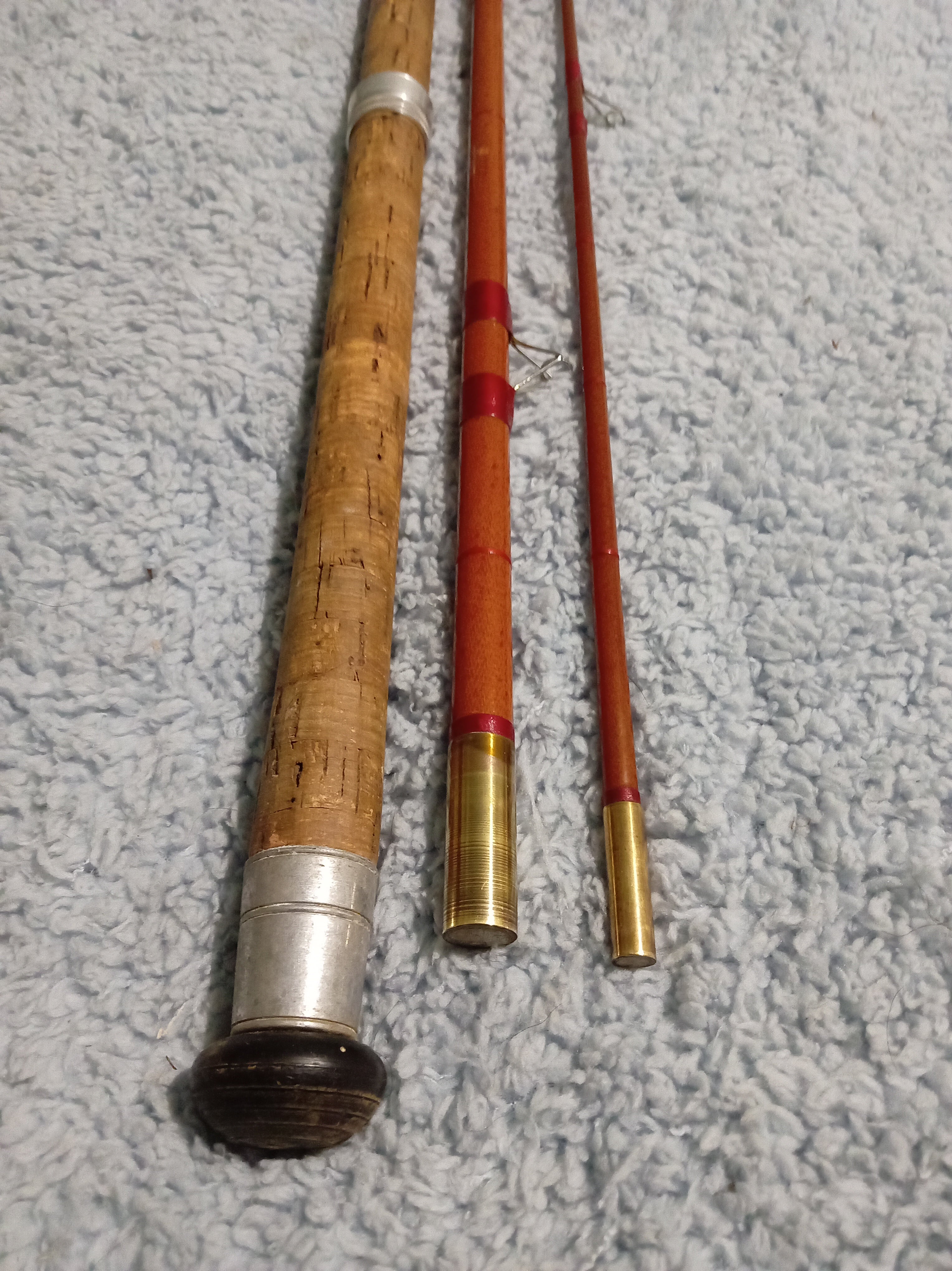 HW Aiken Superflex 5-25 Fishing Rod | London Made | Rare Vintage Condition