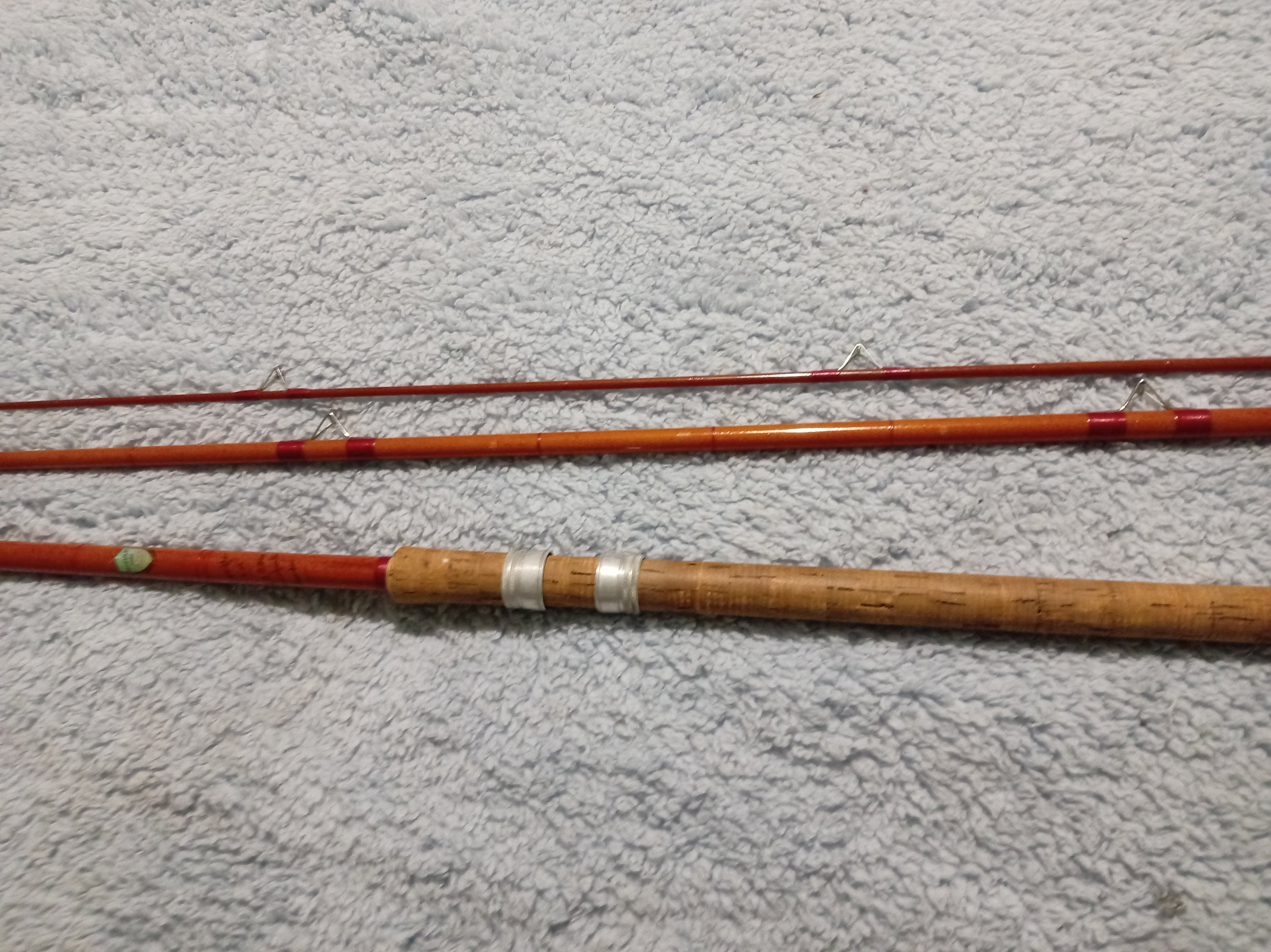 HW Aiken Superflex 5-25 Fishing Rod | London Made | Rare Vintage Condition