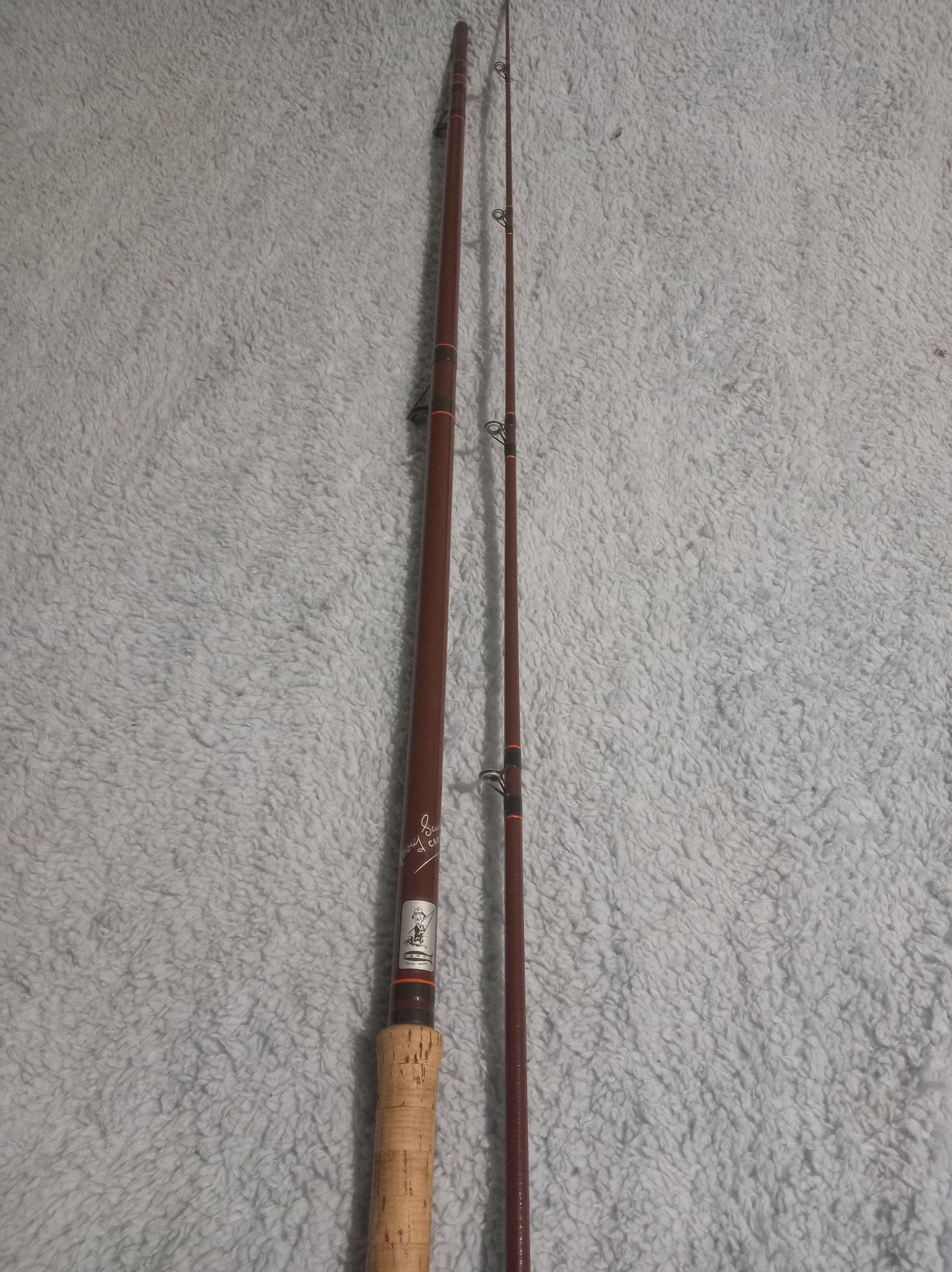 MARCO Classic Glass Carp Rod 11ft | Rare Vintage Fishing Tackle | Super Light