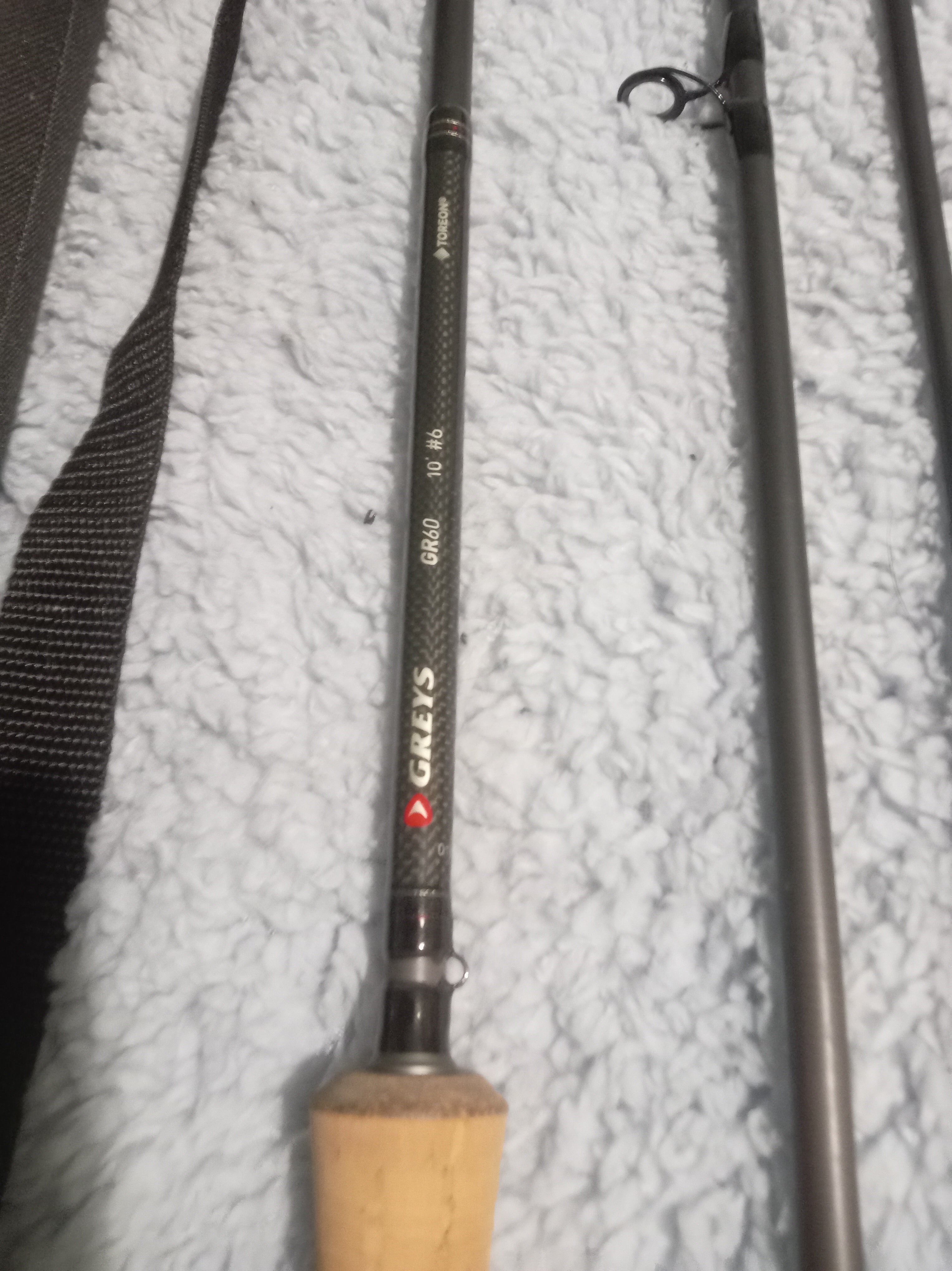 Greys Toreon GR60 Fly Rod 10ft #6 Weight - With Hard Case - Excellent Condition
