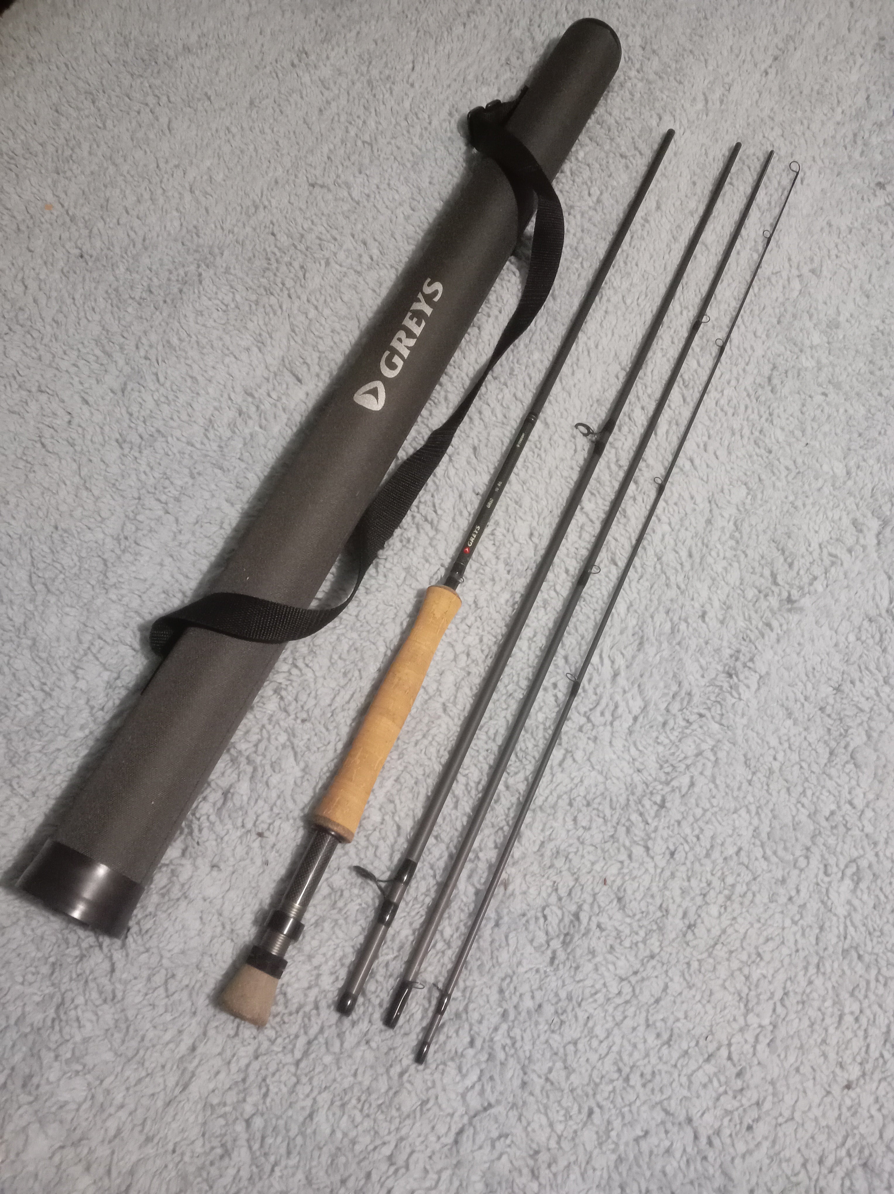 Greys Toreon GR60 Fly Rod 10ft #6 Weight - With Hard Case - Excellent Condition
