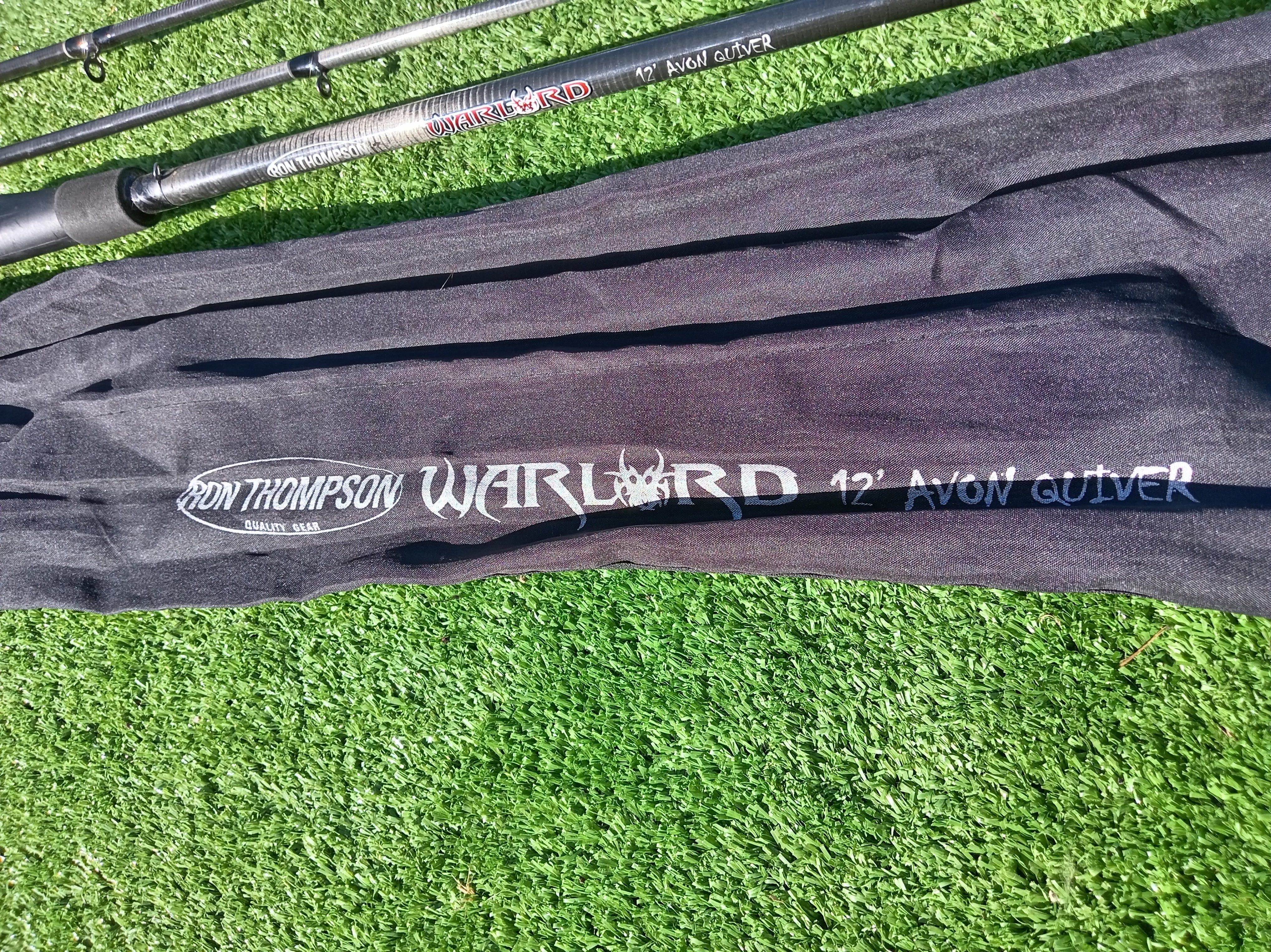 Ron Thompson Warbird 12ft Twin Tip Specimen Rod | Avon & Feeder Sections | VGC
