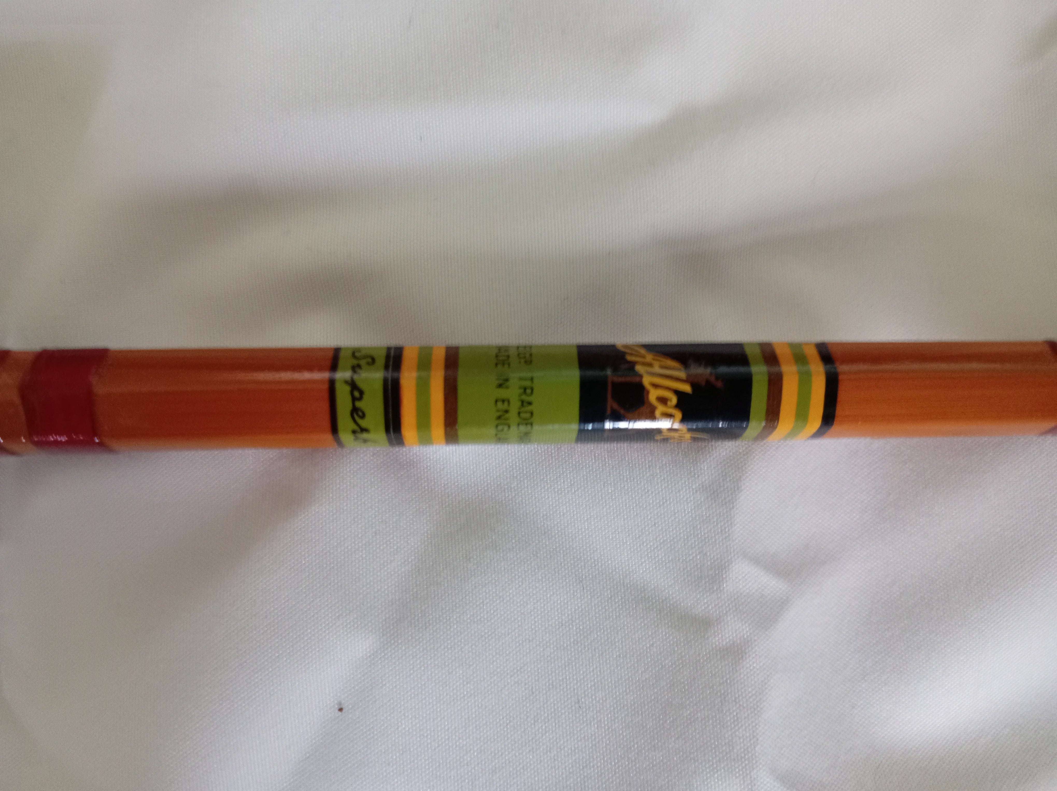 Vintage Allcocks Superb 10ft Split Cane Avon Fishing Rod | Excellent cond