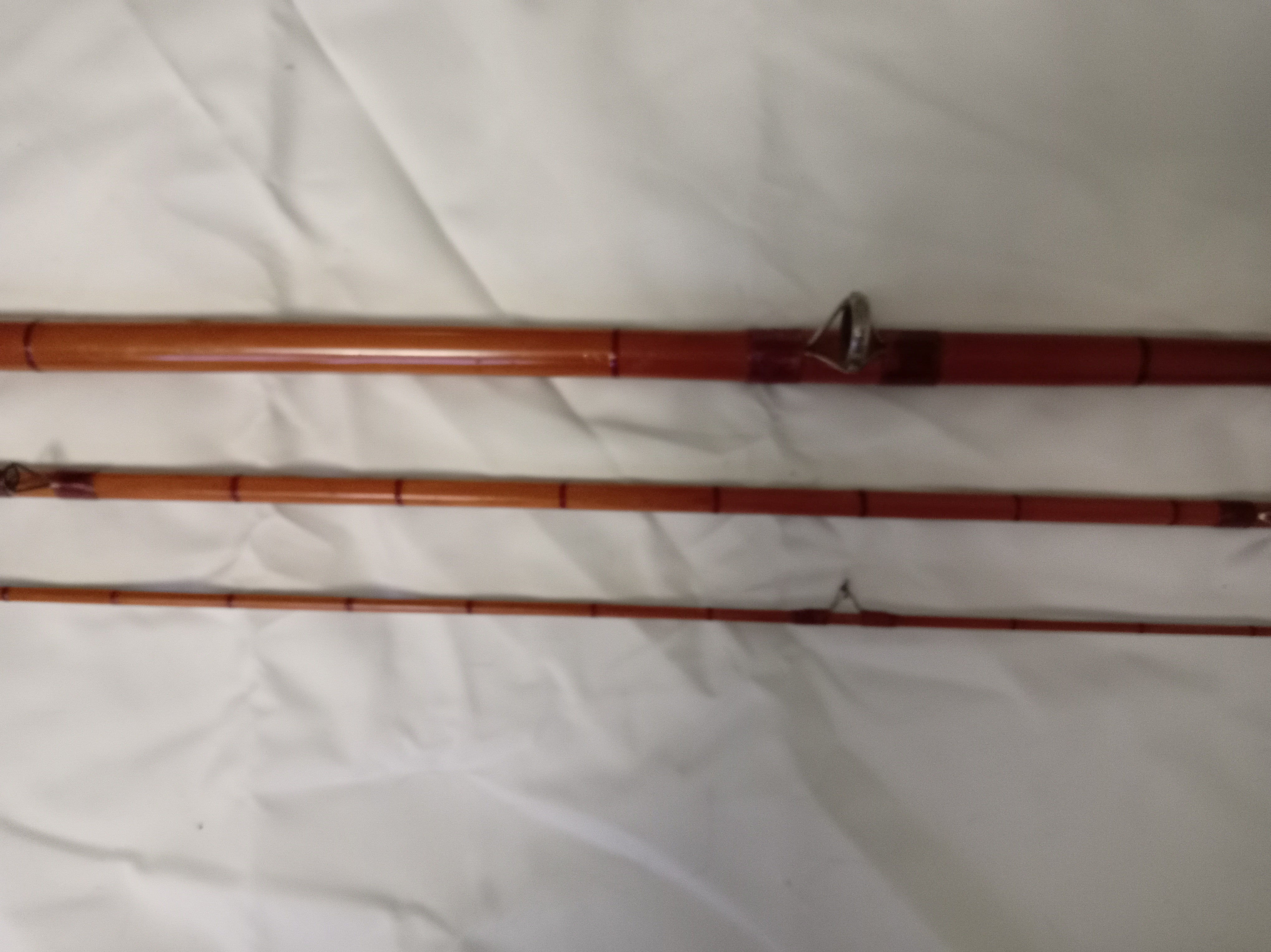 Allcocks Wizard 11ft 3-Piece Split Cane Fishing Rod in Very Good condition