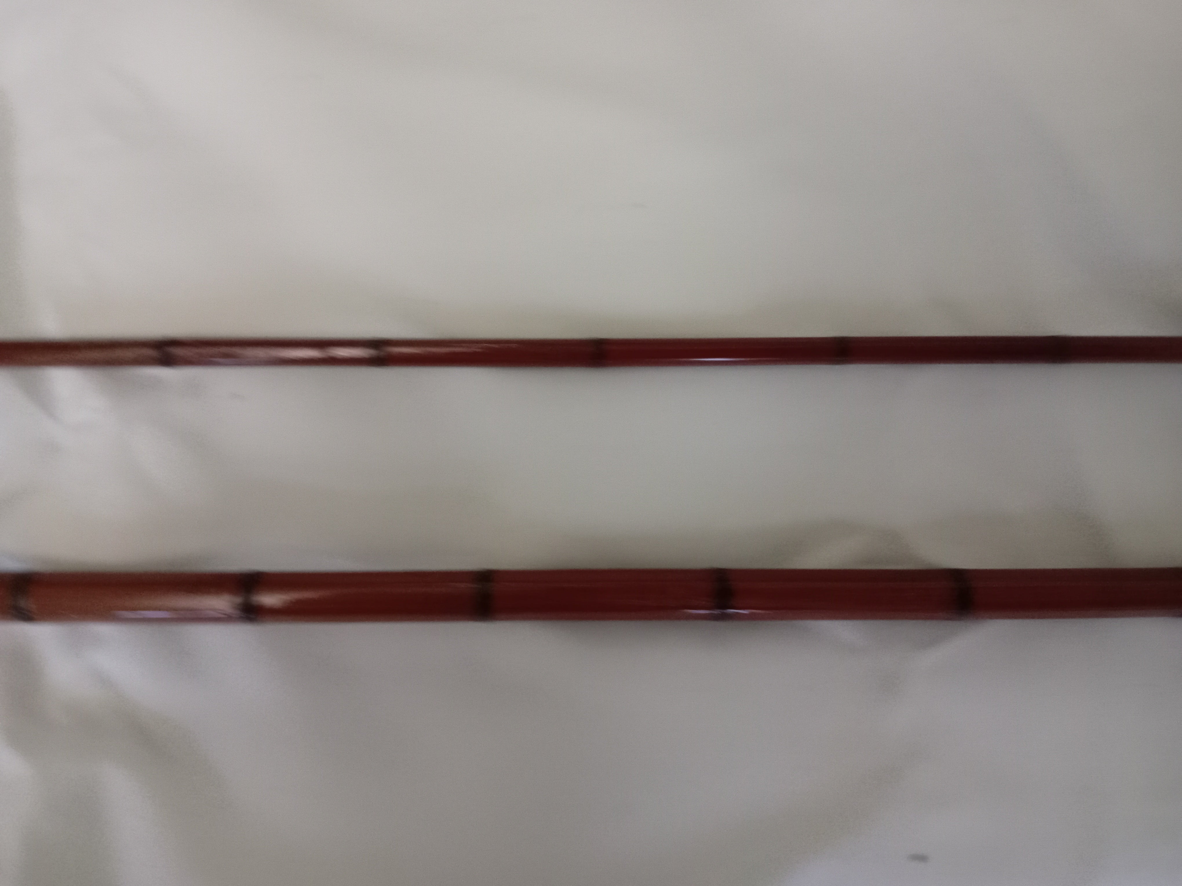 Vintage MARCO 7ft Split Cane Fishing Rod 2-Piece Coarse Trout Fly With Cloth Bag