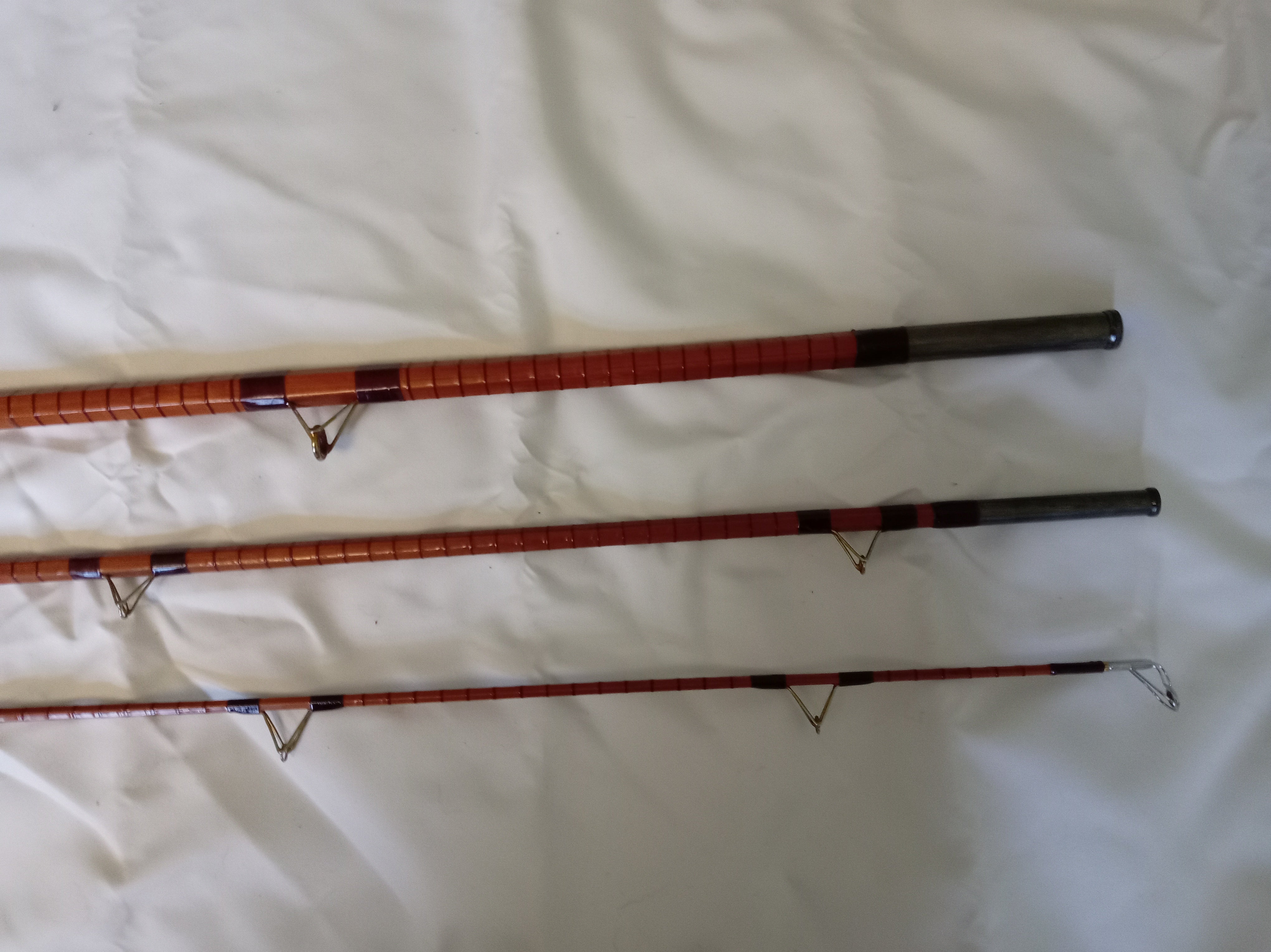 B James & Son Avocet 11ft 3 Piece Split Cane Rod Vintage Fishing Tackle Ex Cond