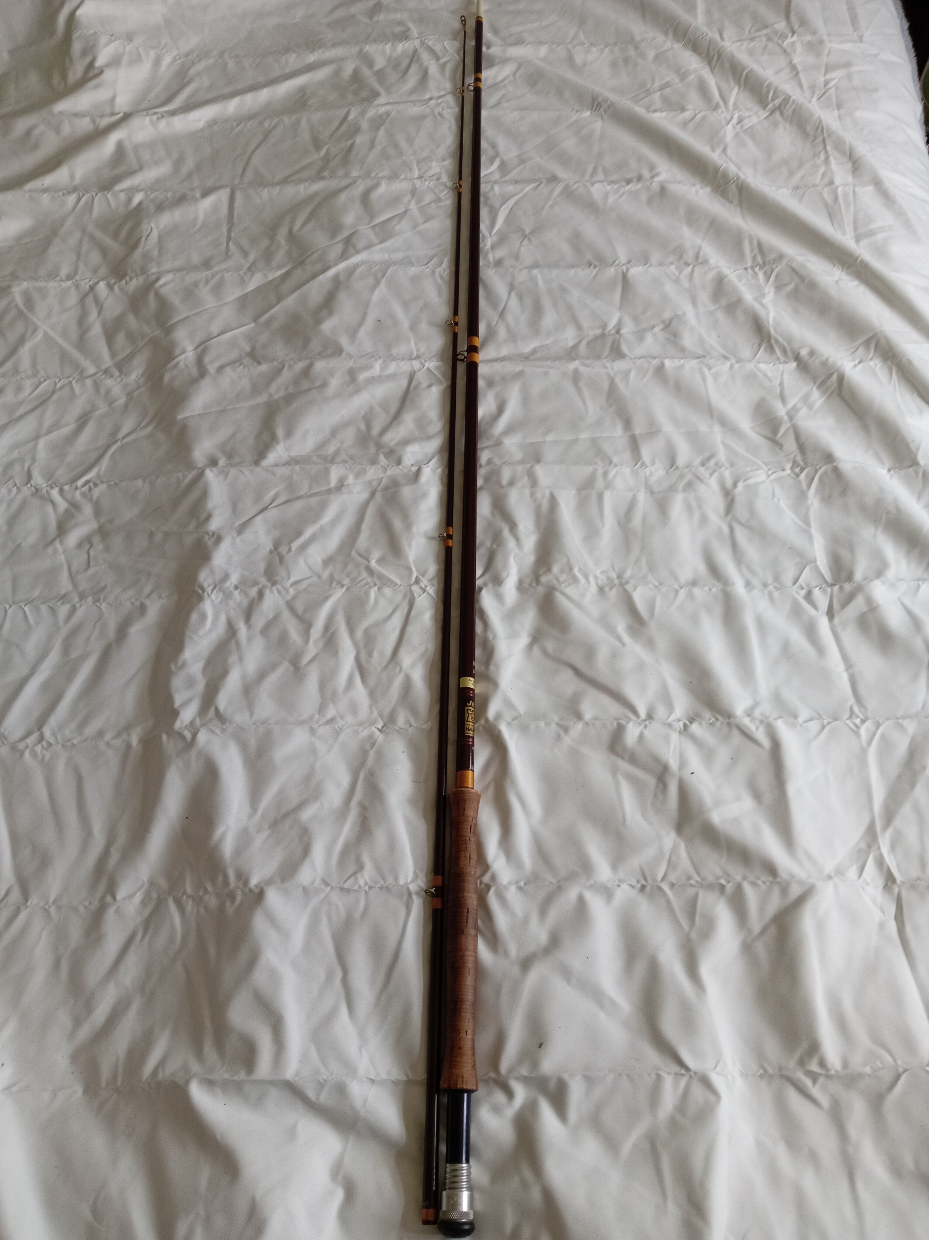 Hardy Jet Dry Fly Fishing Rod 9ft 3” ST-10 Carbon Trout Salmon Vintage Classic Bag