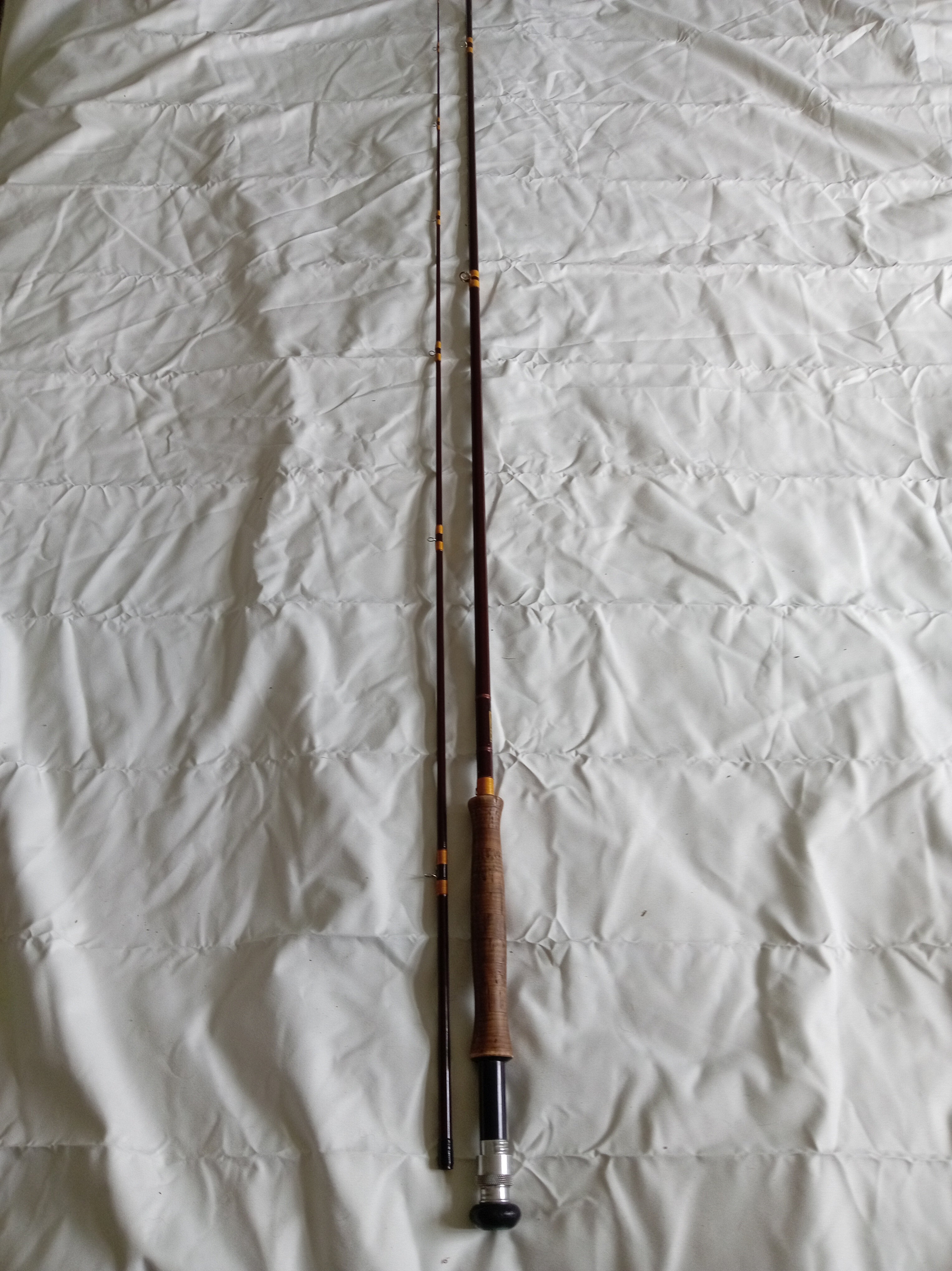 Hardy Jet 9ft #6 Fly Fishing Rod Vintage Trout Carbon Classic Angling Cloth Bag