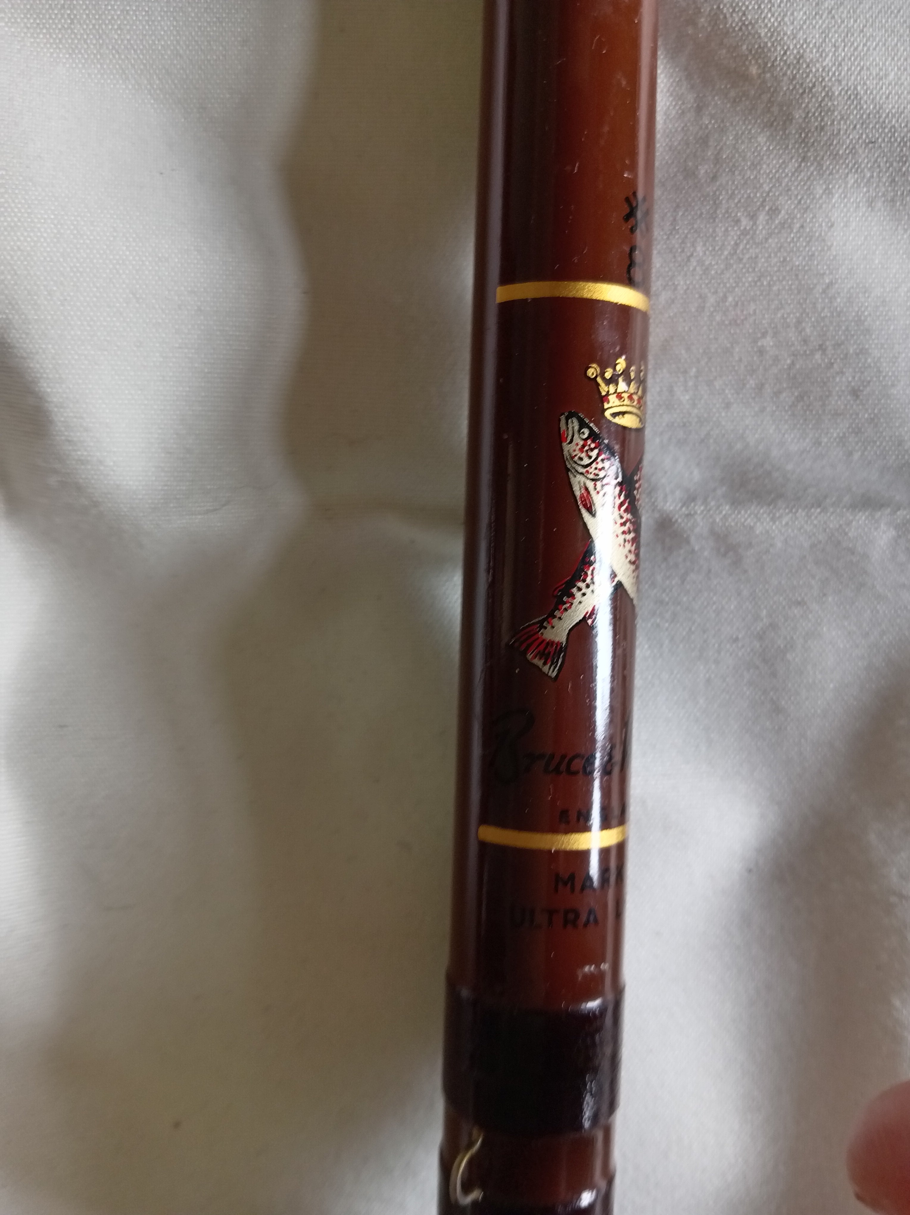Bruce & Walker Ultra Light Mk1 9ft #8 Fly Rod | Vintage Trout Salmon Rod