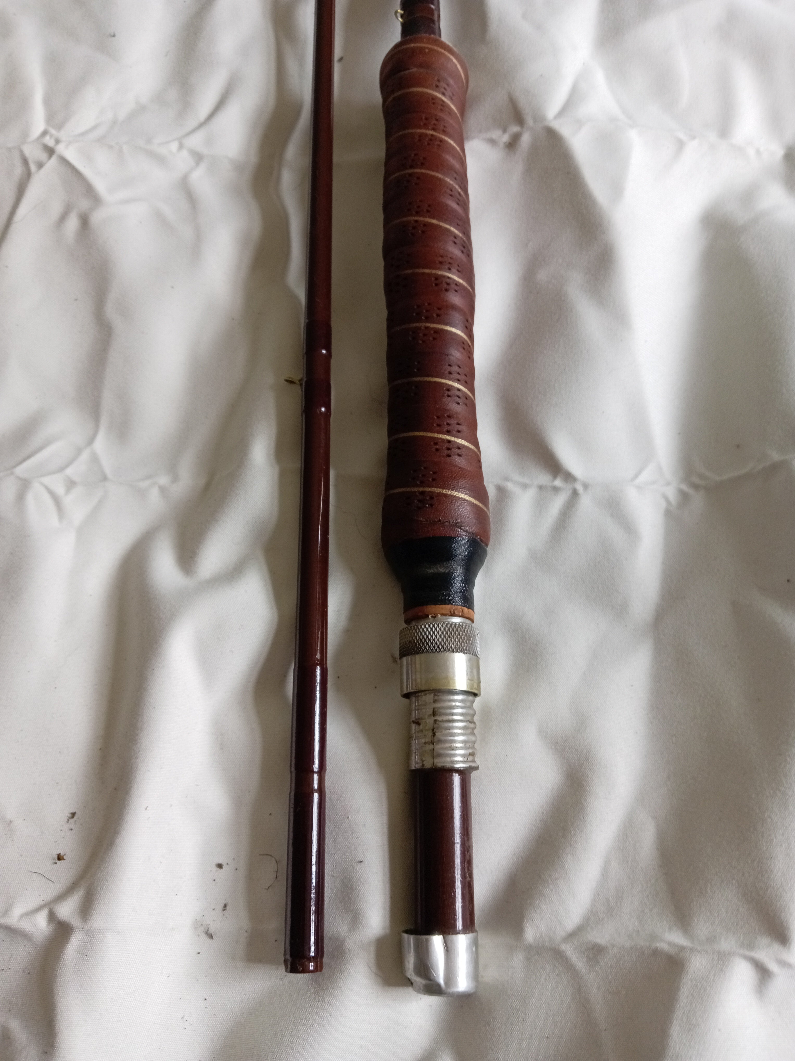 Bruce & Walker Ultra Light Mk1 9ft 8wt Fly Fishing Rod Hand Built Cloth Bag Used