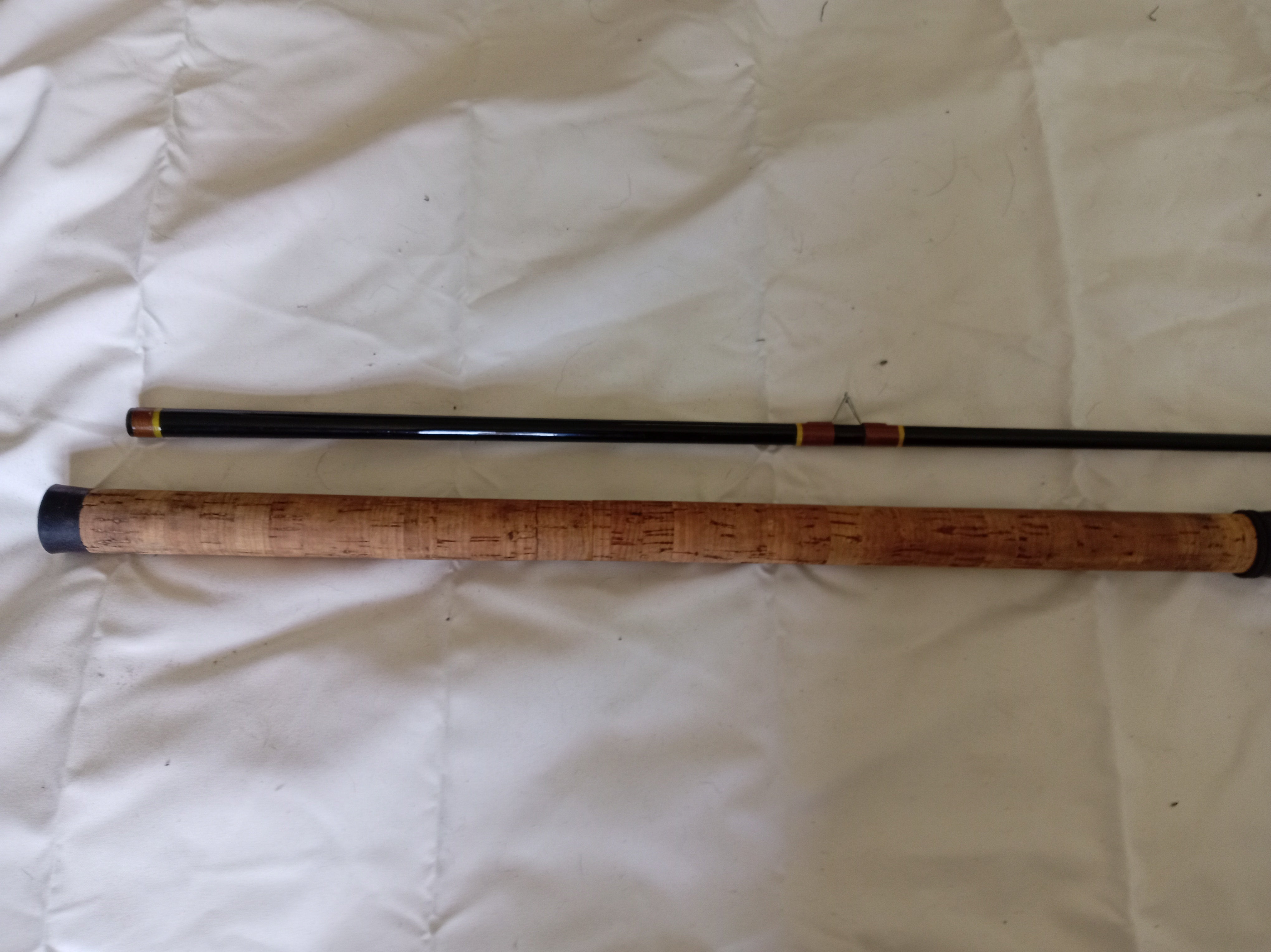 VINTAGE MILBRO CLASSIC 10FT ROD PRISTINE CONDITION WITH ORIGINAL CLOTH BAG