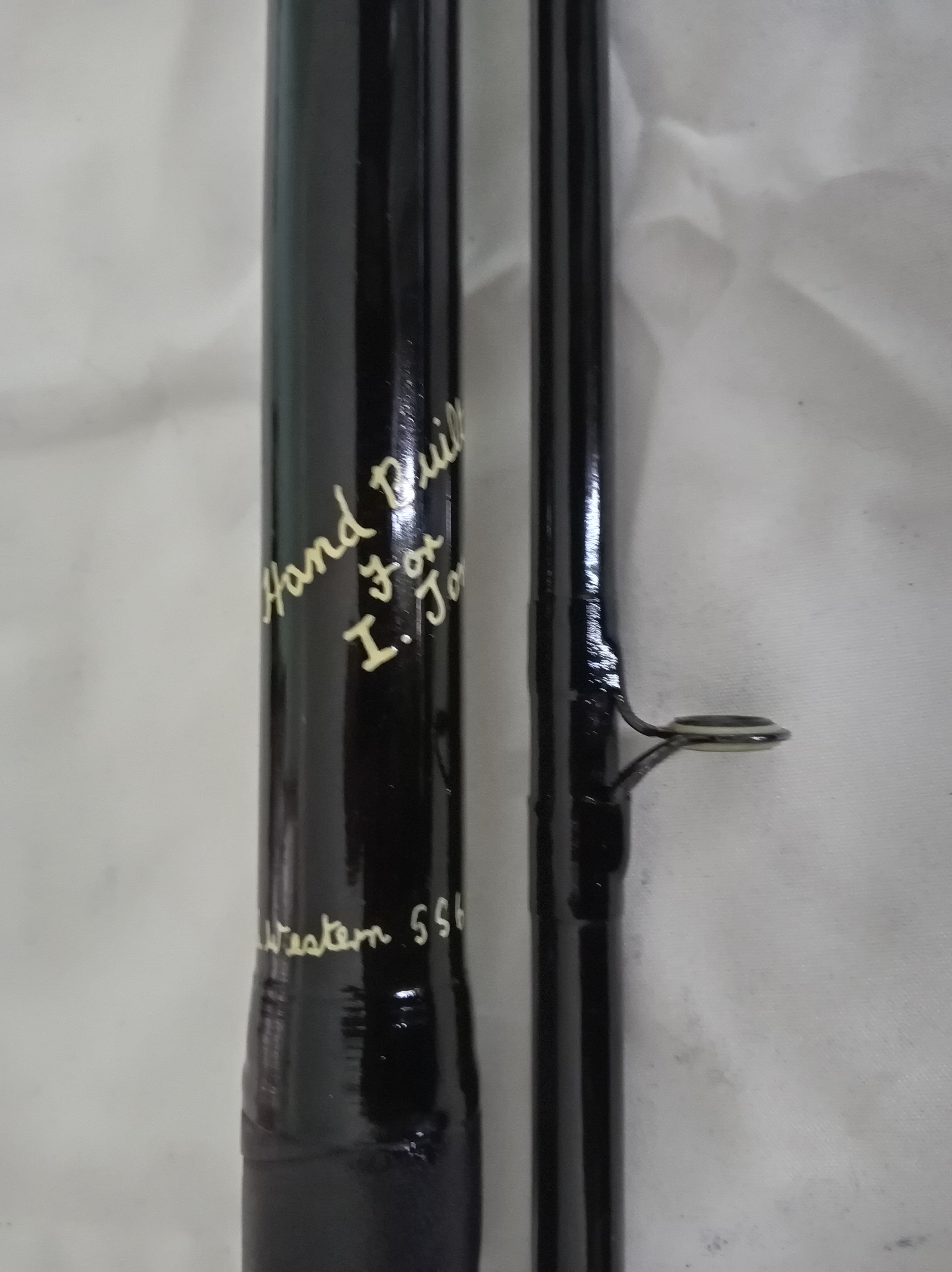 PAIR Vintage North Western SS6 Carp Rods 11ft Handbuilt Pristine Custom Old School