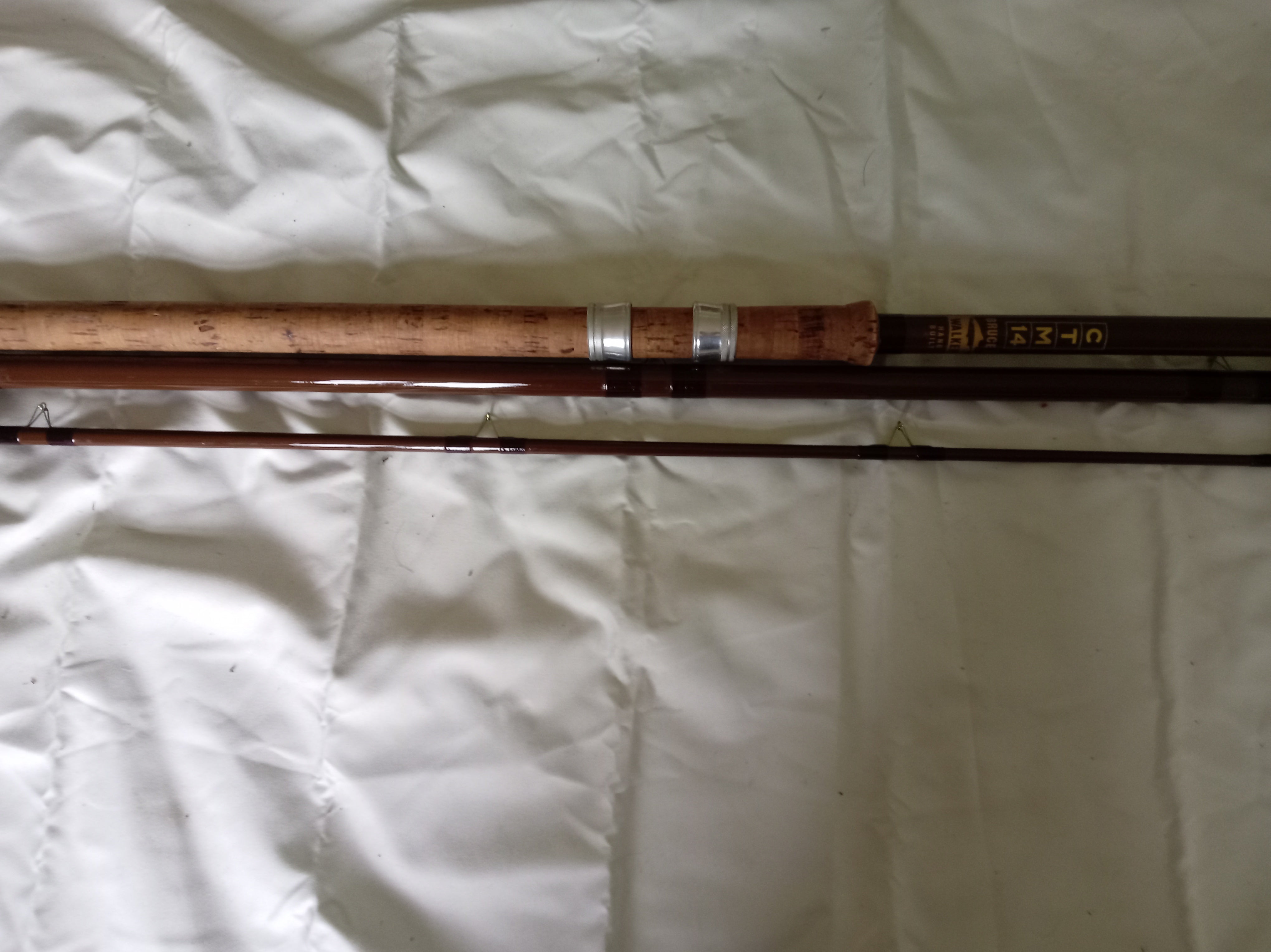 Bruce & Walker CTM14 3-Piece Vintage Float Rod 14ft Match Fishing + Original Bag