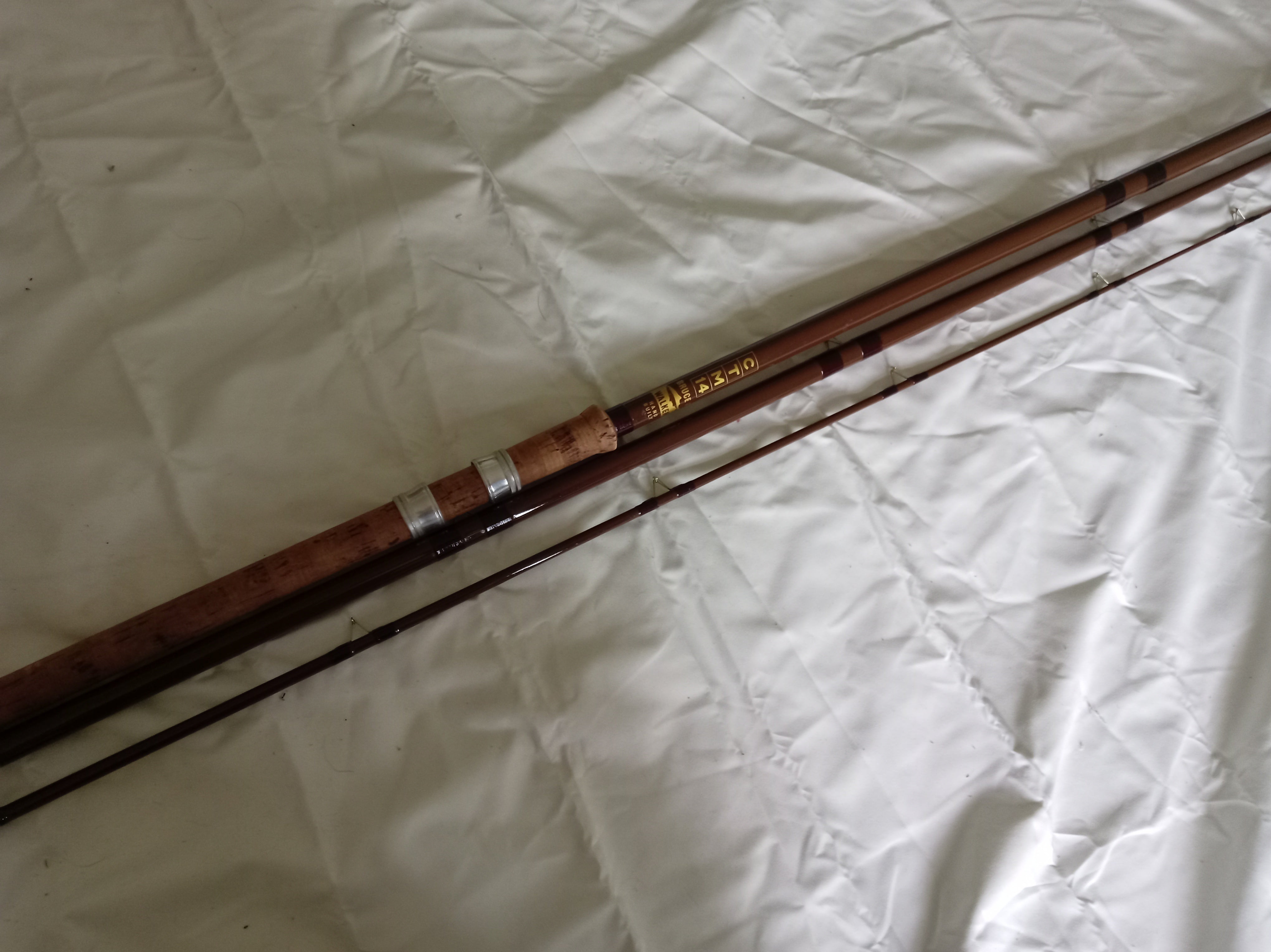 Bruce & Walker CTM14 3-Piece Vintage Float Rod 14ft Match Fishing + Original Bag