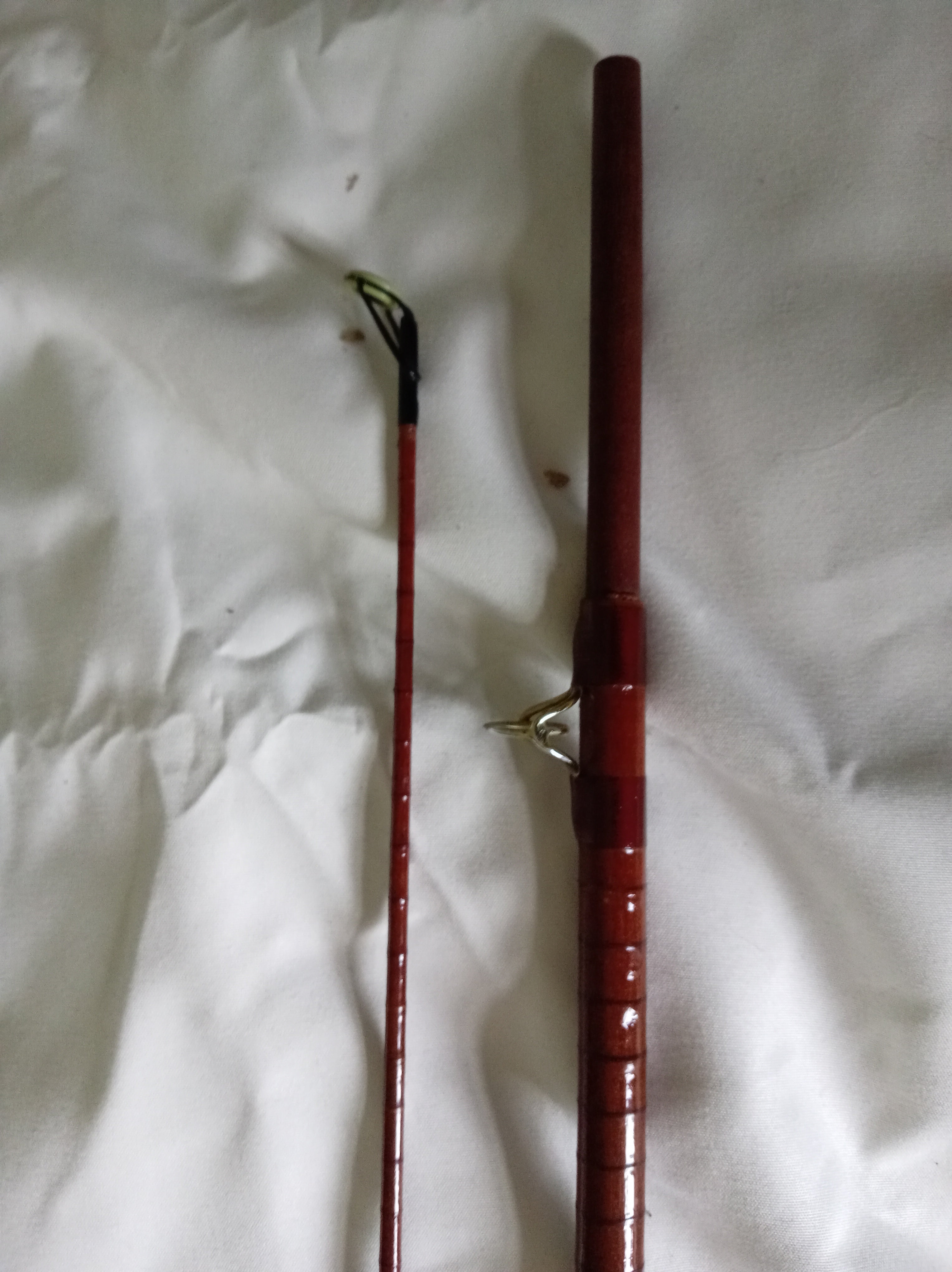 B James & Son Bruce Walker Mk IV Compound Taper Carp Salmon Fishing Rod Vintage