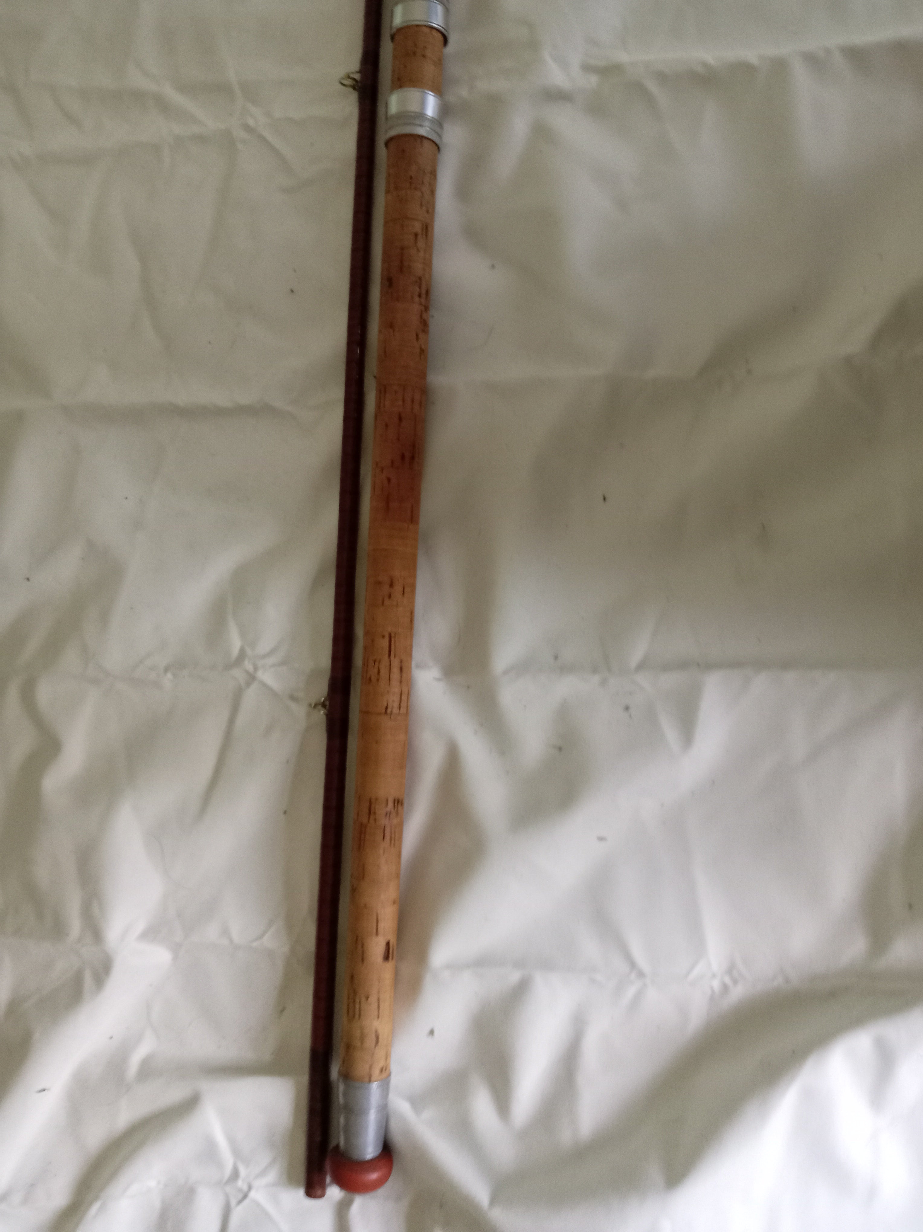 B James & Son Bruce Walker Mk IV Compound Taper Carp Salmon Fishing Rod Vintage