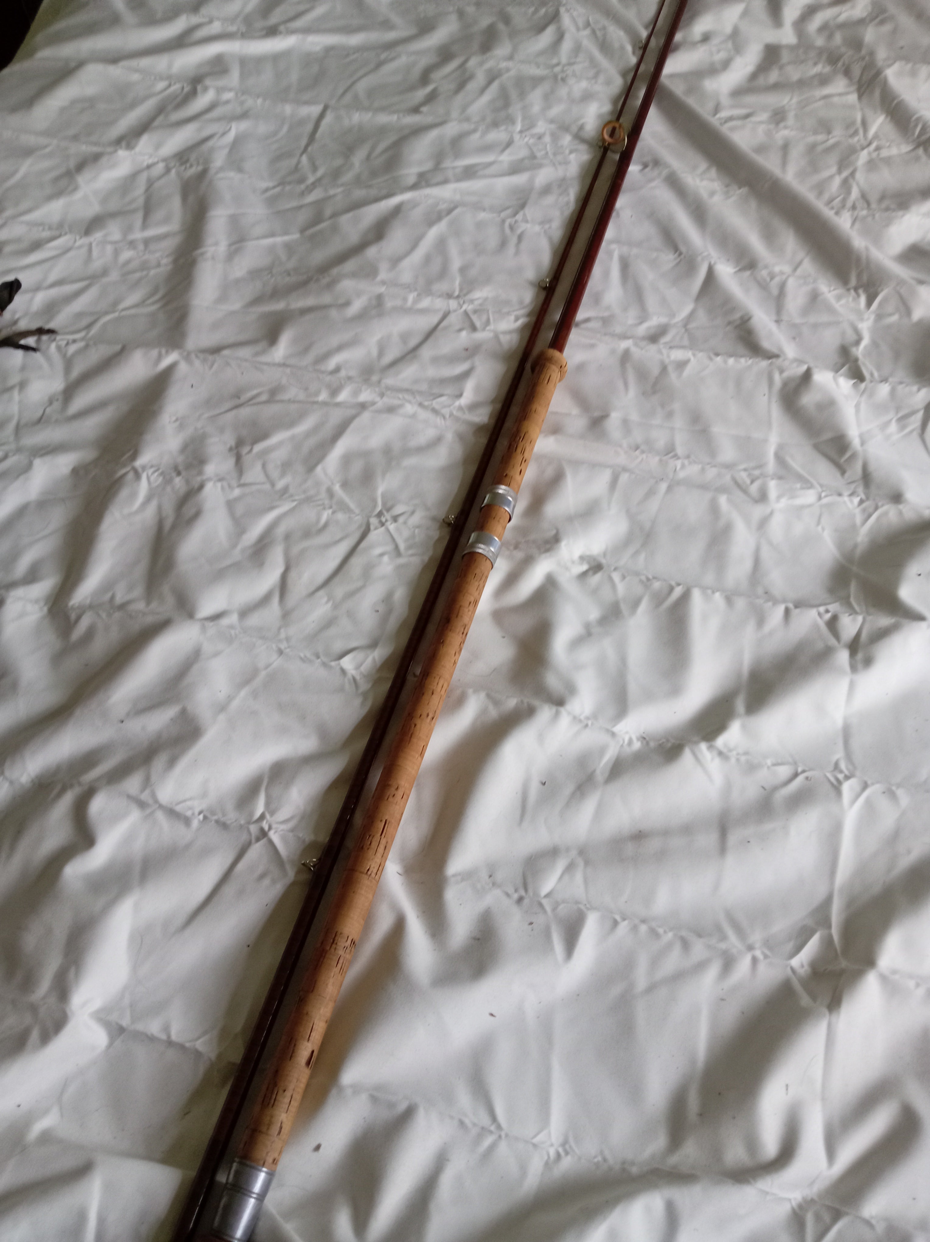 B James & Son Bruce Walker Mk IV Compound Taper Carp Salmon Fishing Rod Vintage