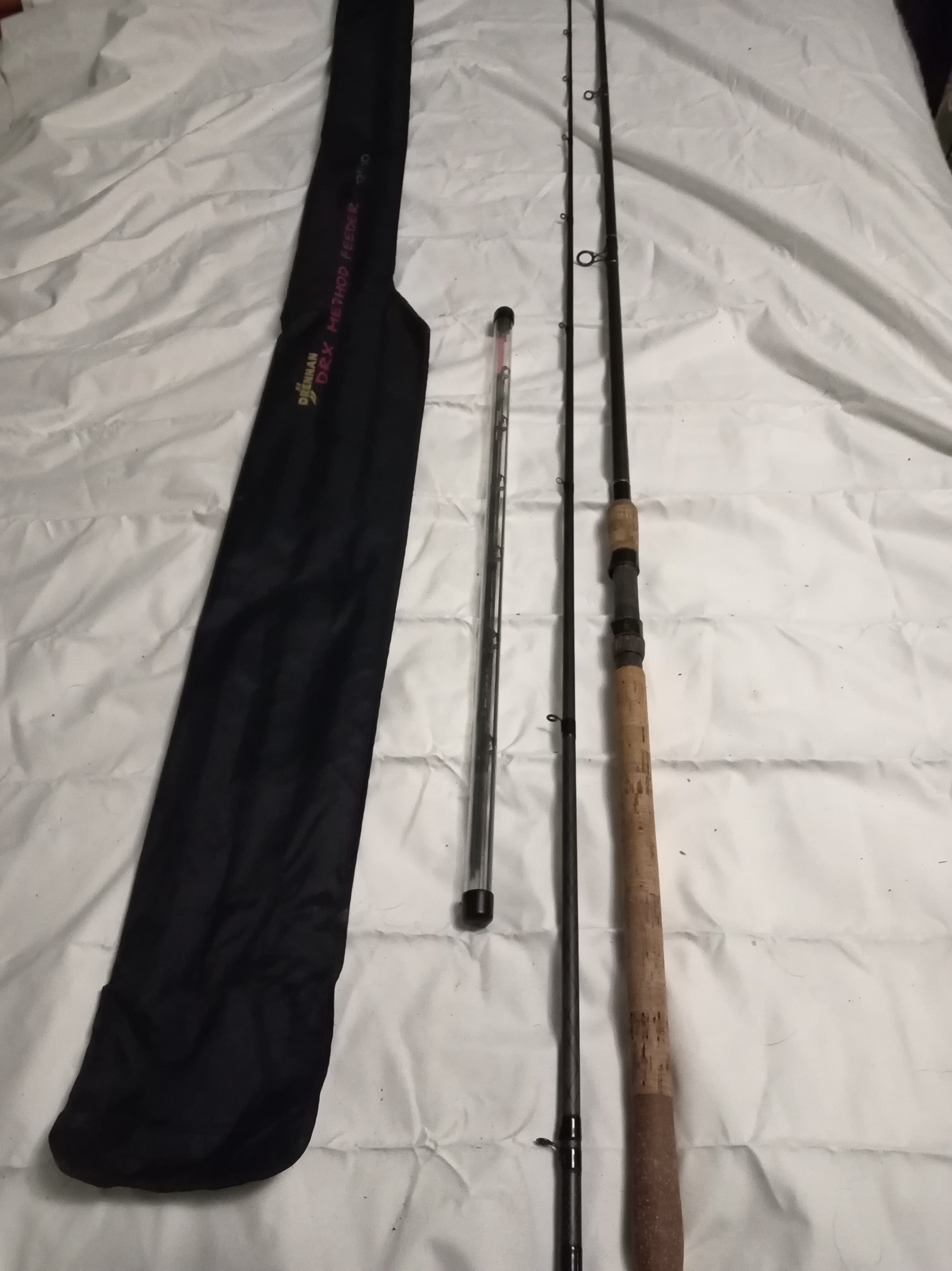 Drennan DRX 12ft 10” Method Feeder Rod with 4 Quivertips and Original Bag