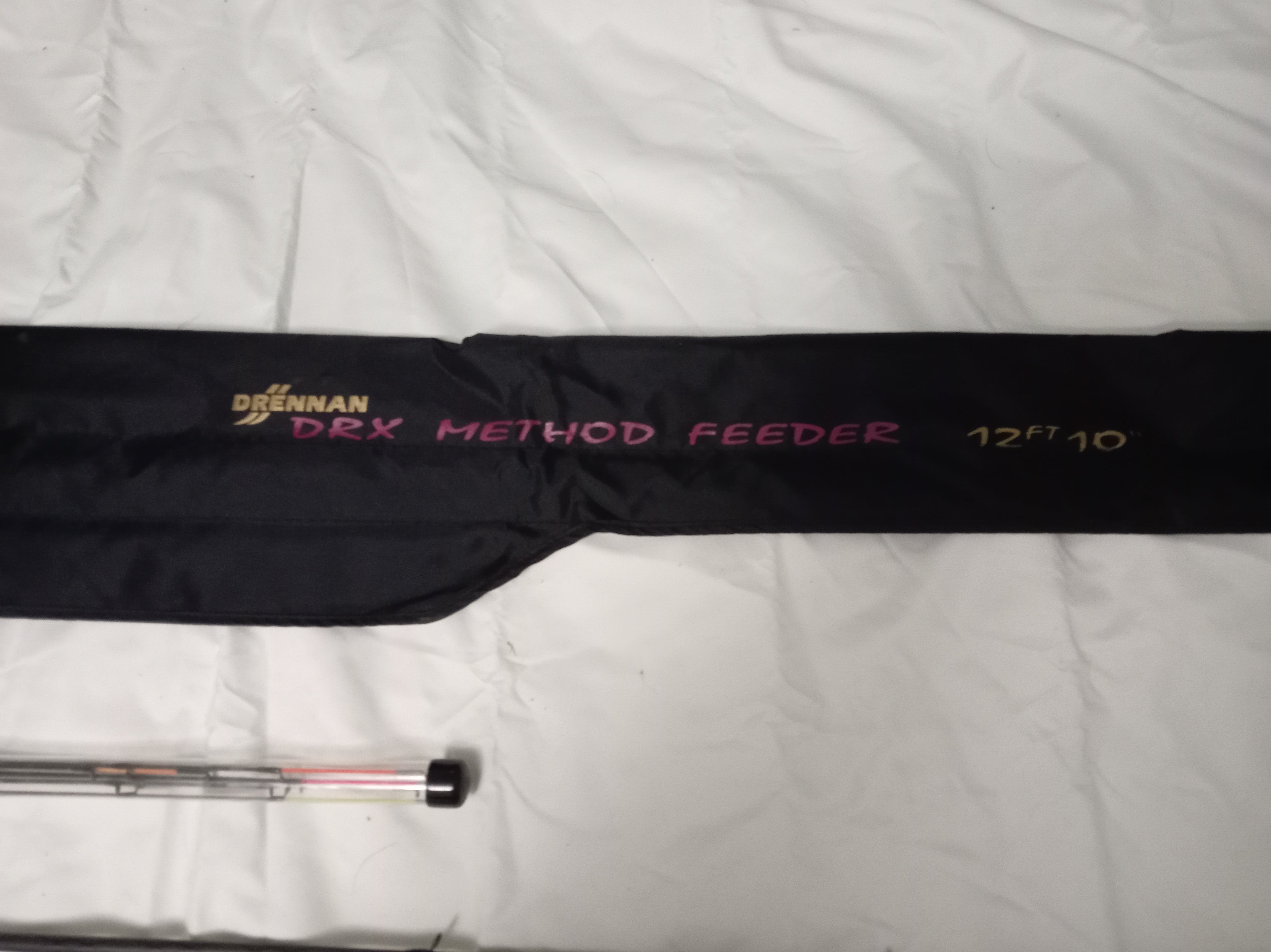 Drennan DRX 12ft 10” Method Feeder Rod with 4 Quivertips and Original Bag