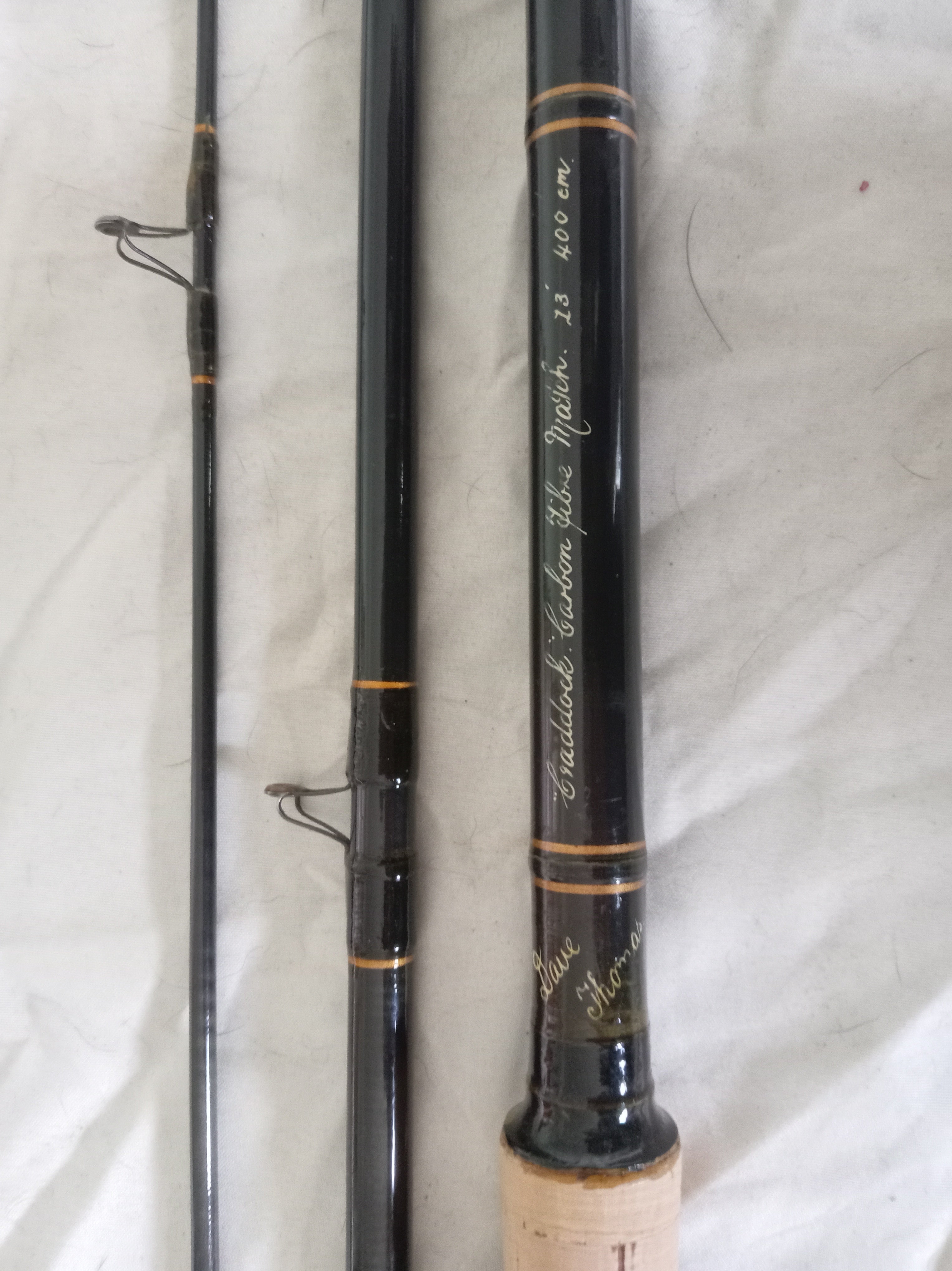 Craddock Dave Thomas 13ft Carbon Match Rod 3pc Float Fishing +Bag Fenland Tackle