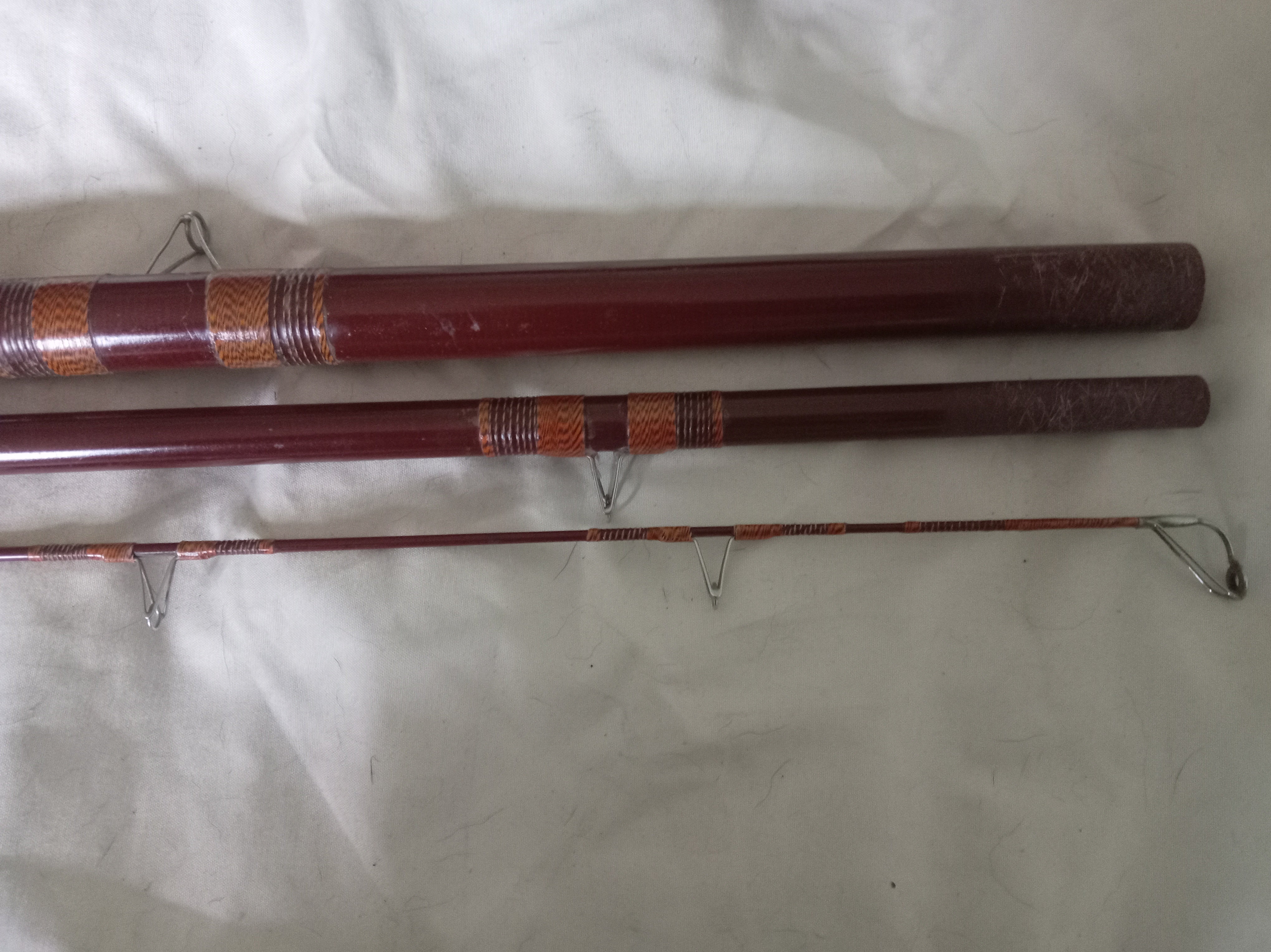 Vintage Abu Feralite Mark 6 Zoom All England Match Tip Rod 13ft Fibreglass + Bag
