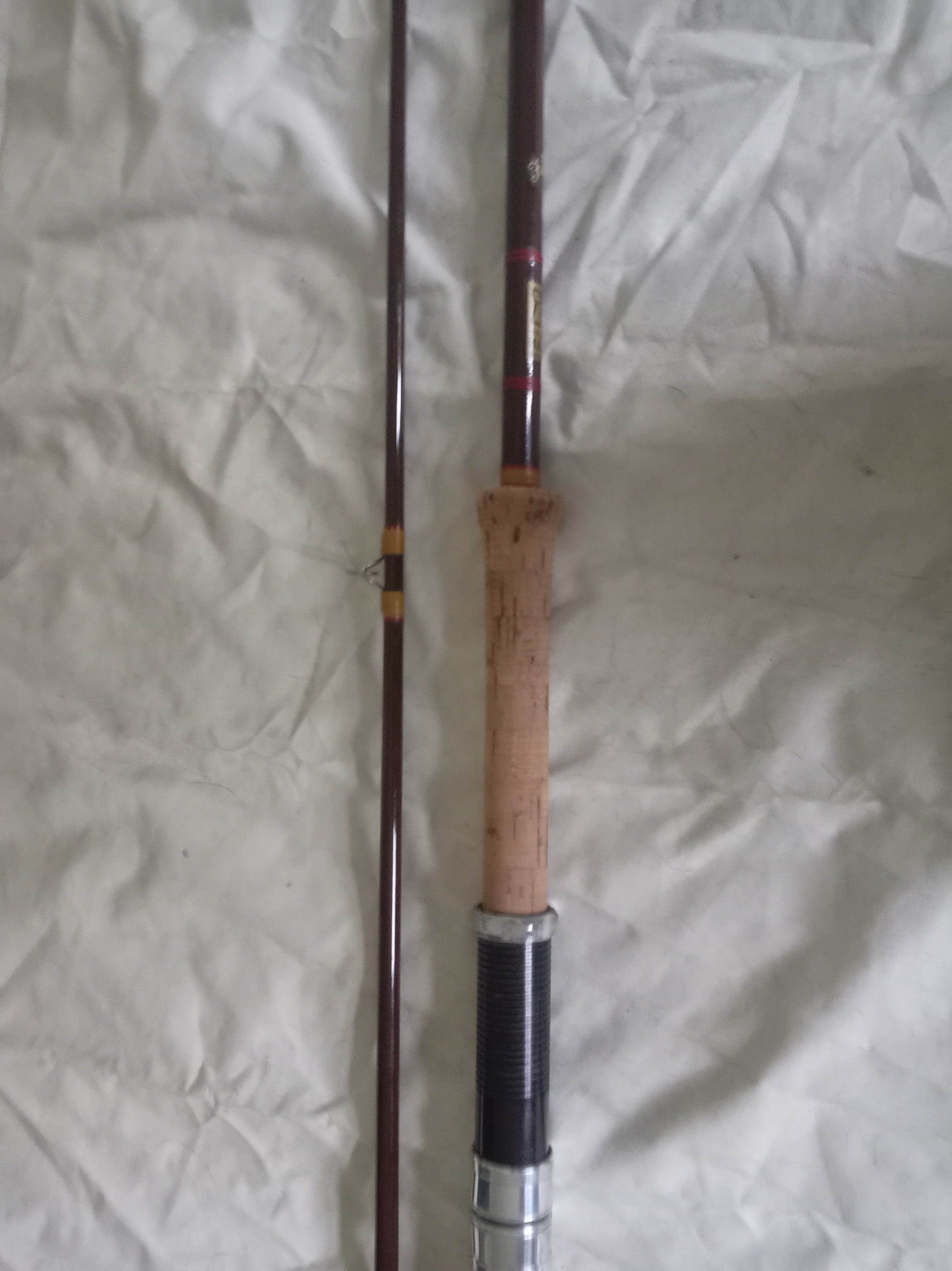 Hardy Fibalite No 2 Spinning Rod 8.5ft Vintage Glass Fibre Spinner Superb Condition