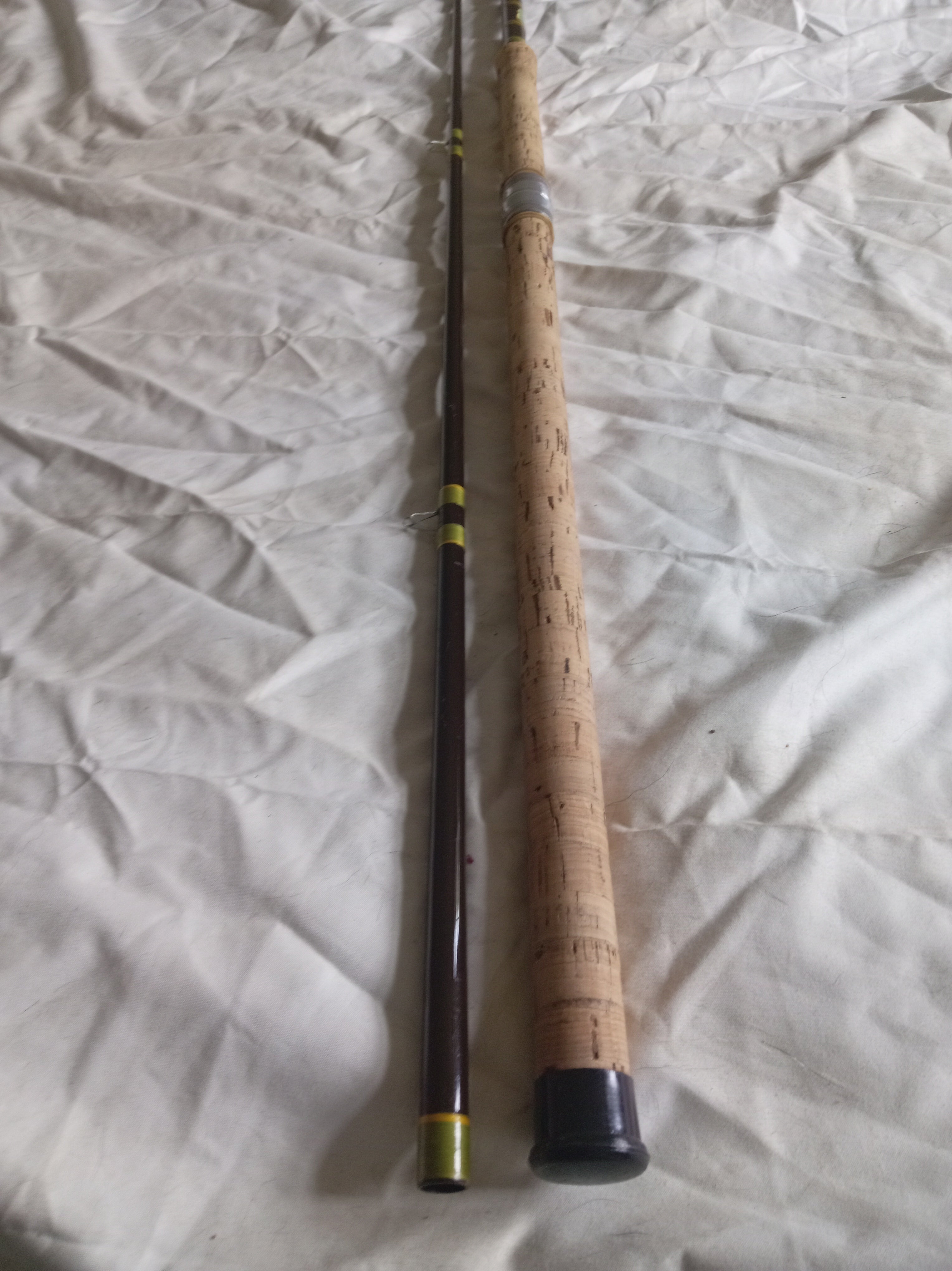 Webley & Scott 10ft 6in Super Avon Fibreglass Fishing Rod Vintage Superb Condition
