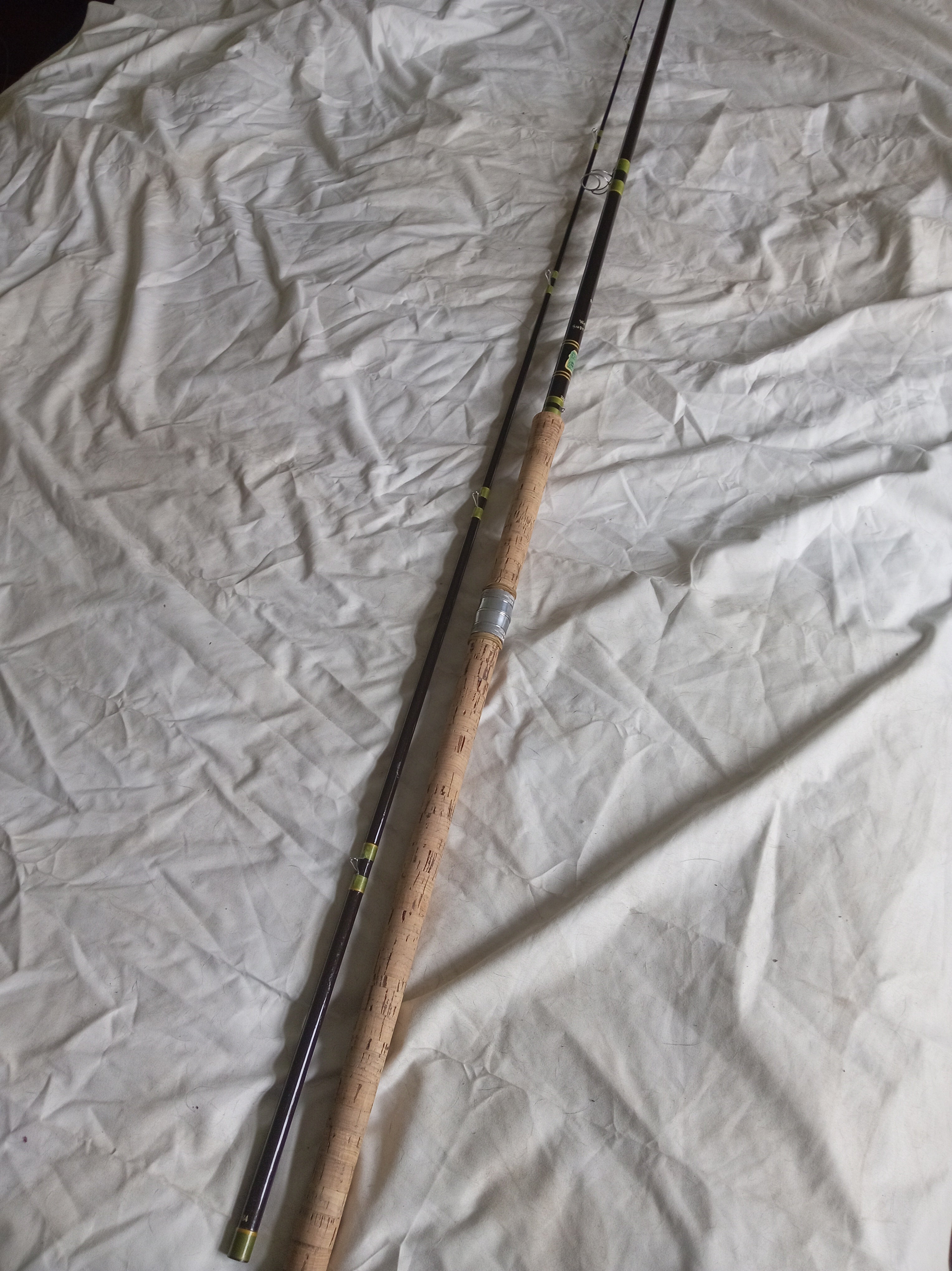 Webley & Scott 10ft 6in Super Avon Fibreglass Fishing Rod Vintage Superb Condition