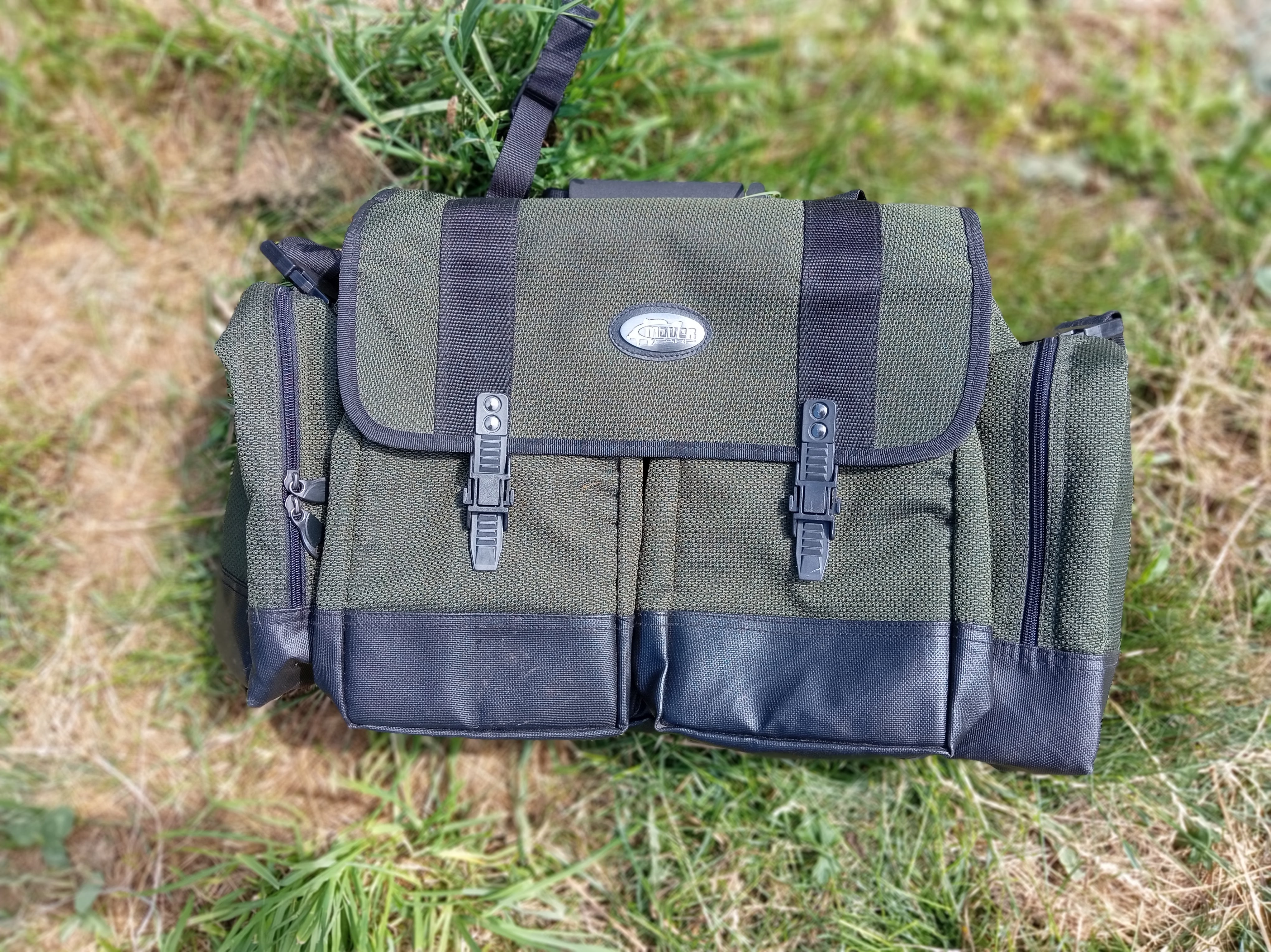 Maver Large Carp Fishing Carryall Luggage Green Tackle Bag Superb Used Condition