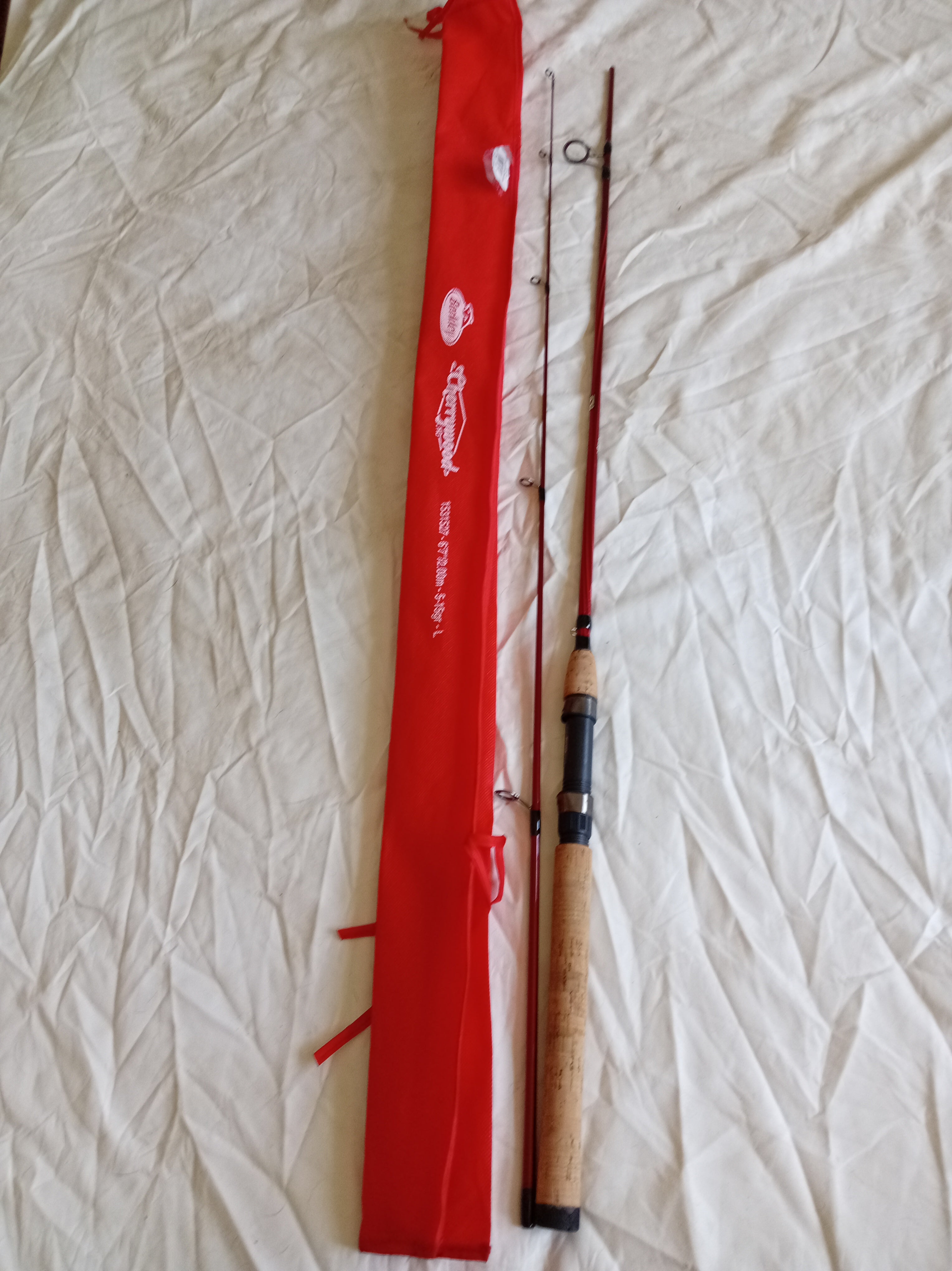 Berkley Cherrywood 6ft 7in Lure Rod 5-25g Spinning Rod Excellent Used Condition