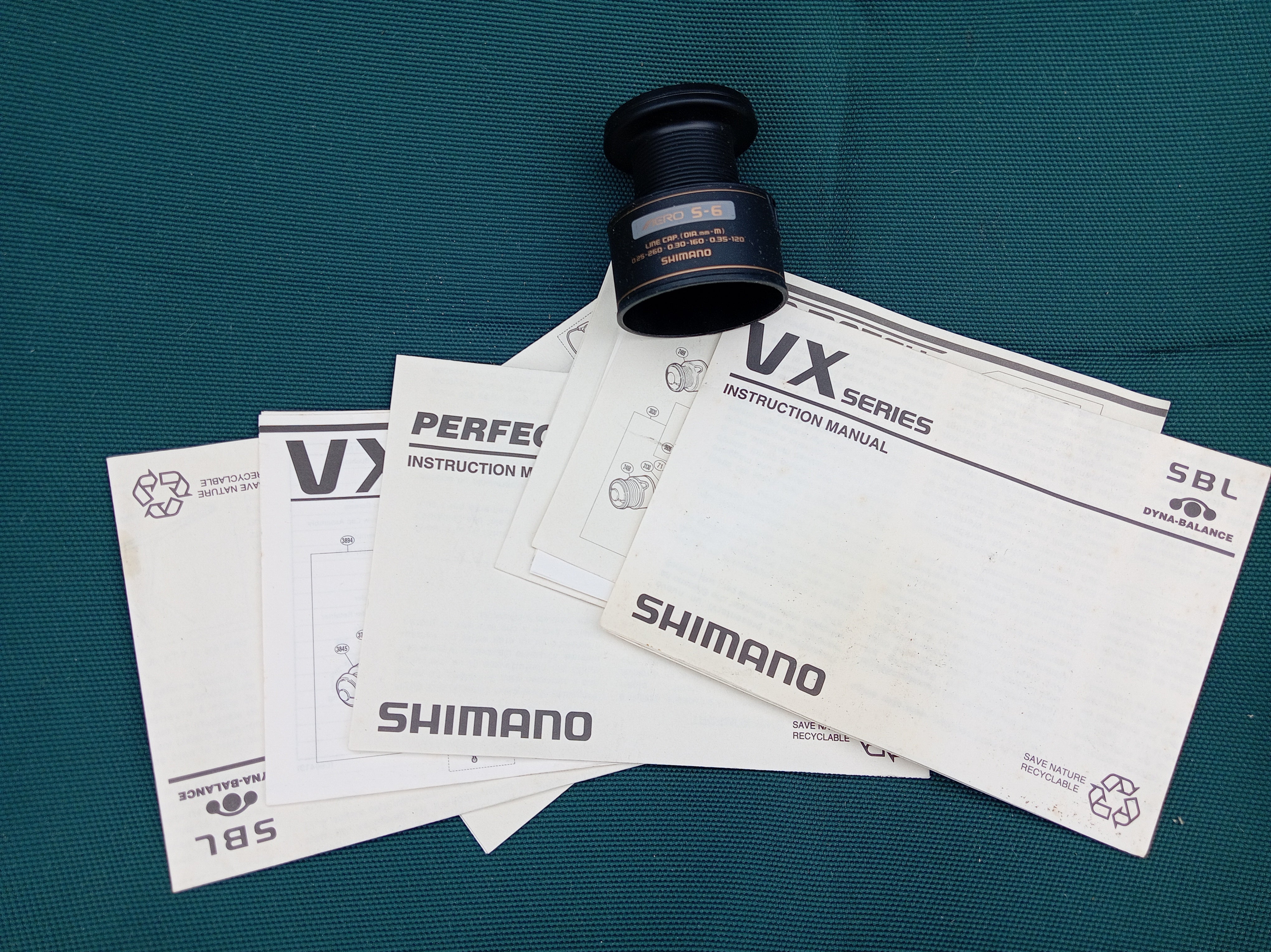 Shimano Aero Perfection 3000 XT-7 Match Reel Boxed Spare Spool Paperwork Japan
